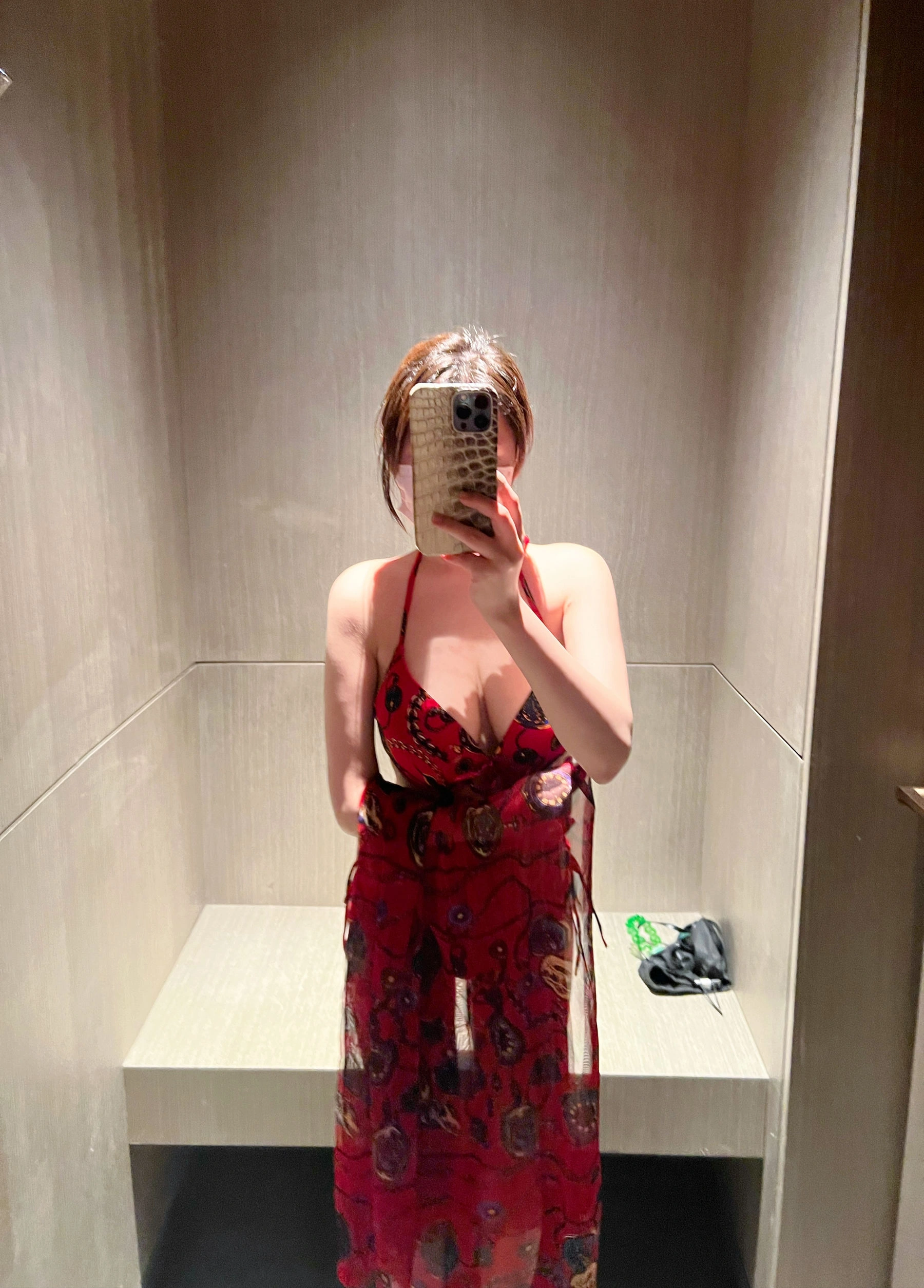 奔跑的晶骡儿 – 红色内衣插图6