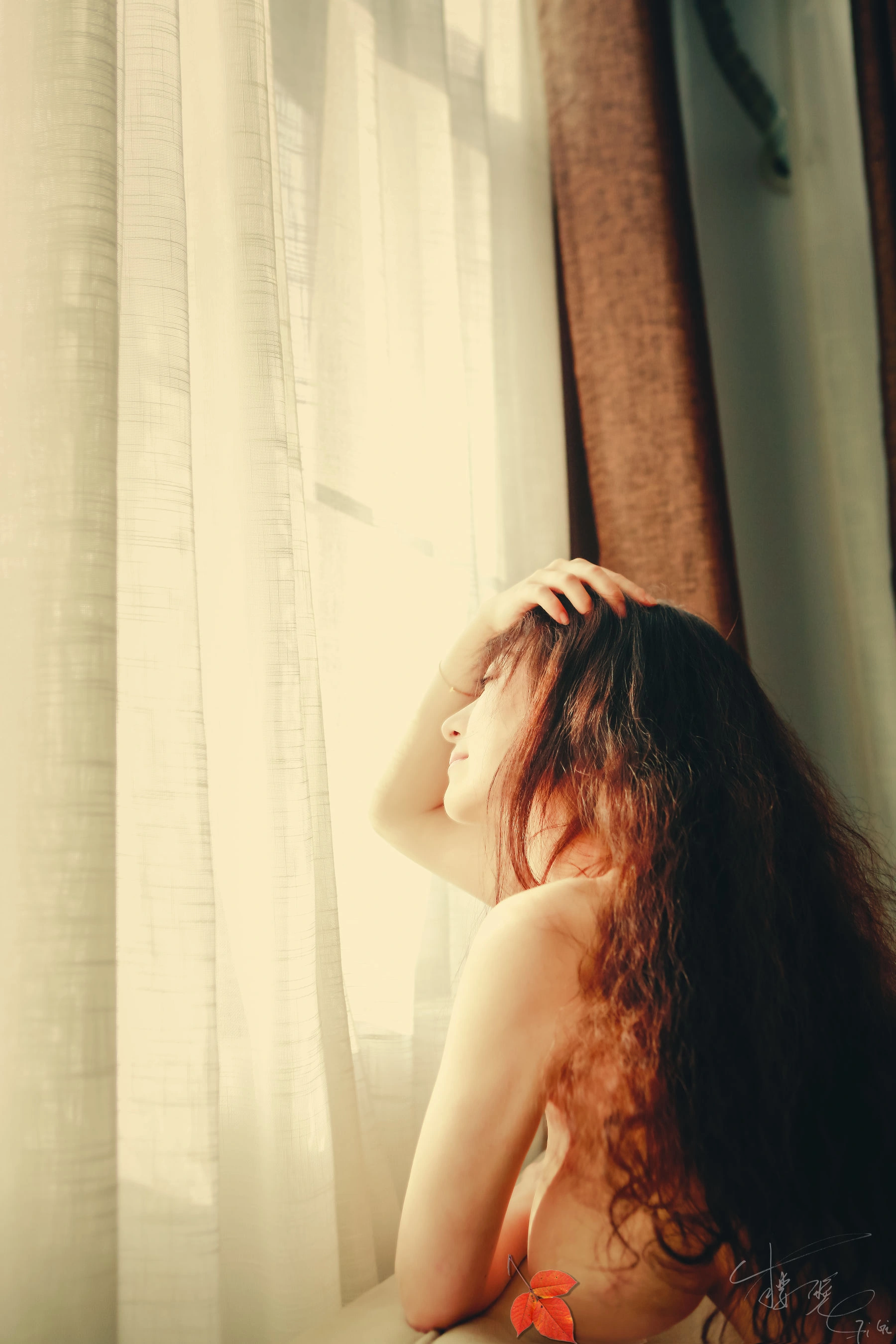 网络红人樱晚gigi – 迷情插图1