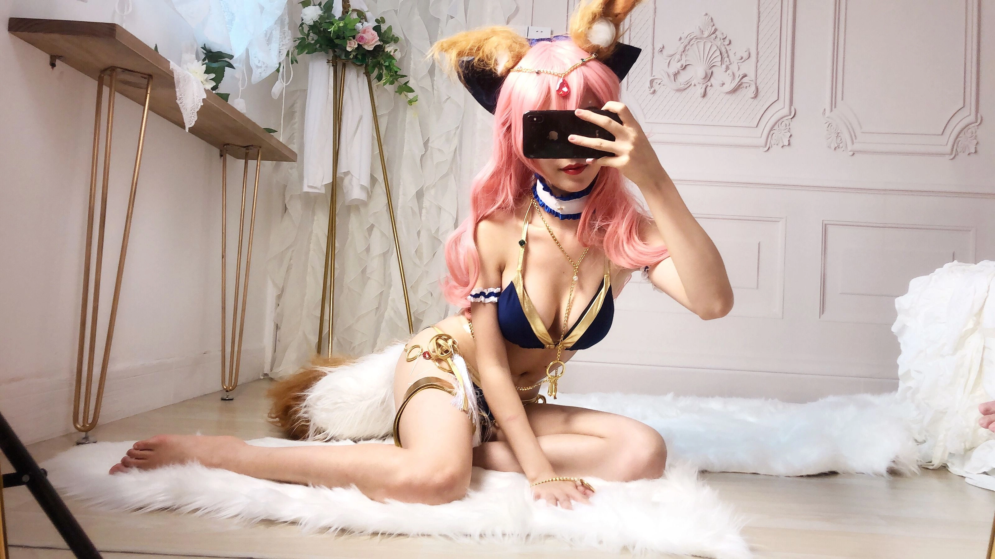 抖娘-利世 – 玉藻前 舞娘插图3