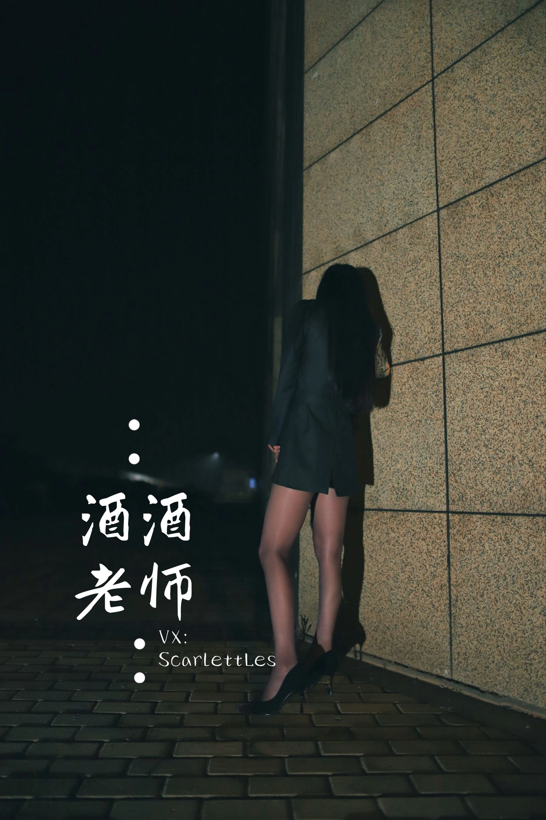 酒酒老师 – 司机先生，喜欢紫色丝吗？插图2