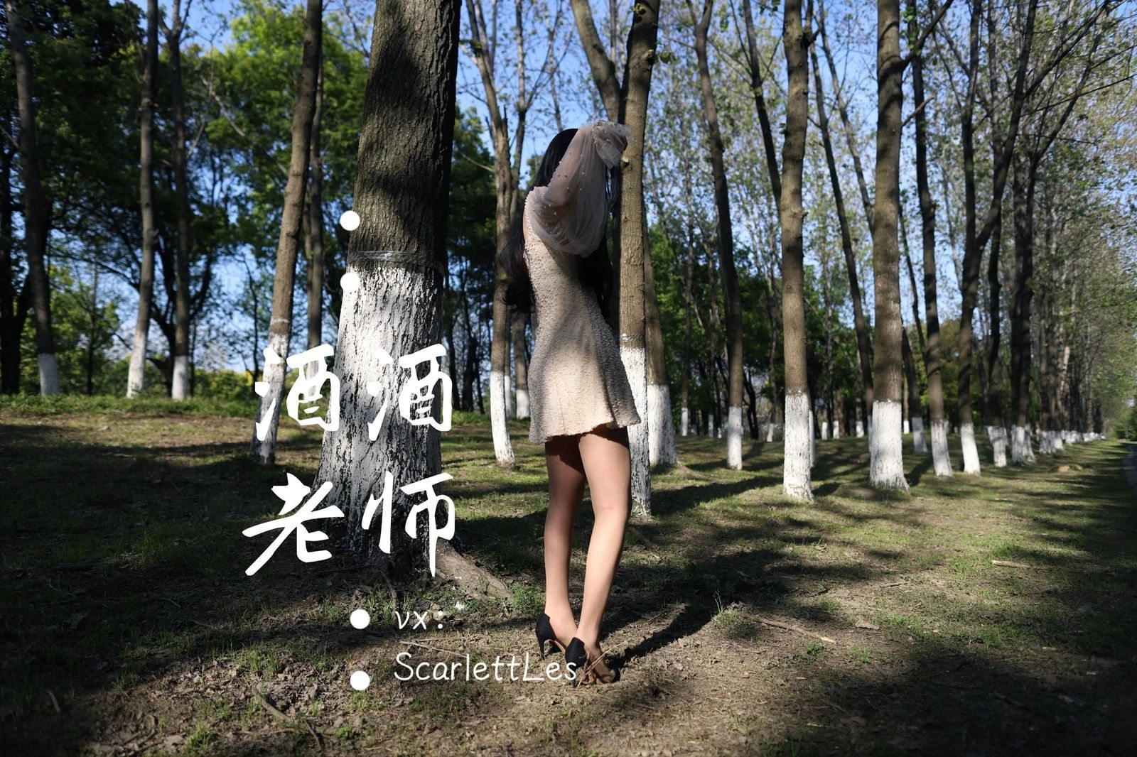 酒酒老师 – 开裆丝的别样情趣插图5