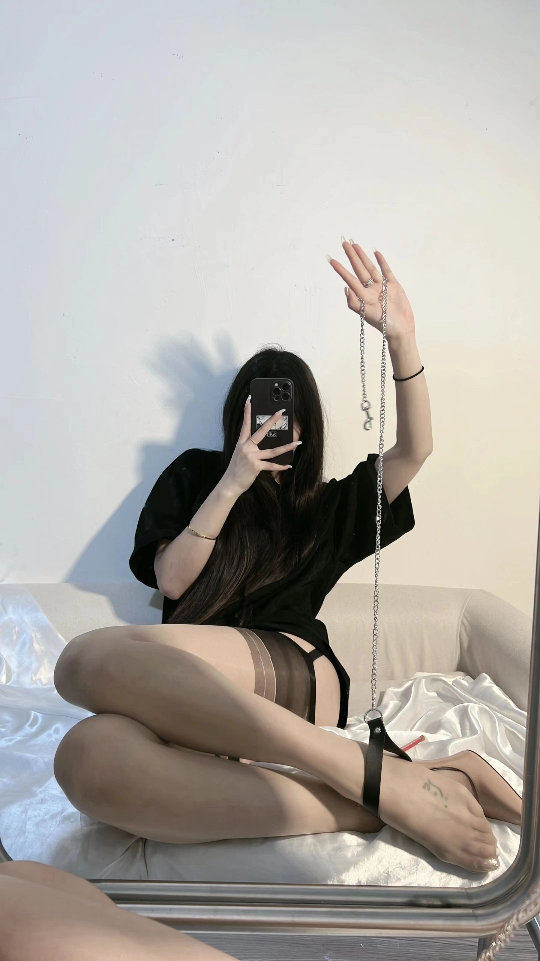 陈佩奇yyyy – 灰色提袜插图3