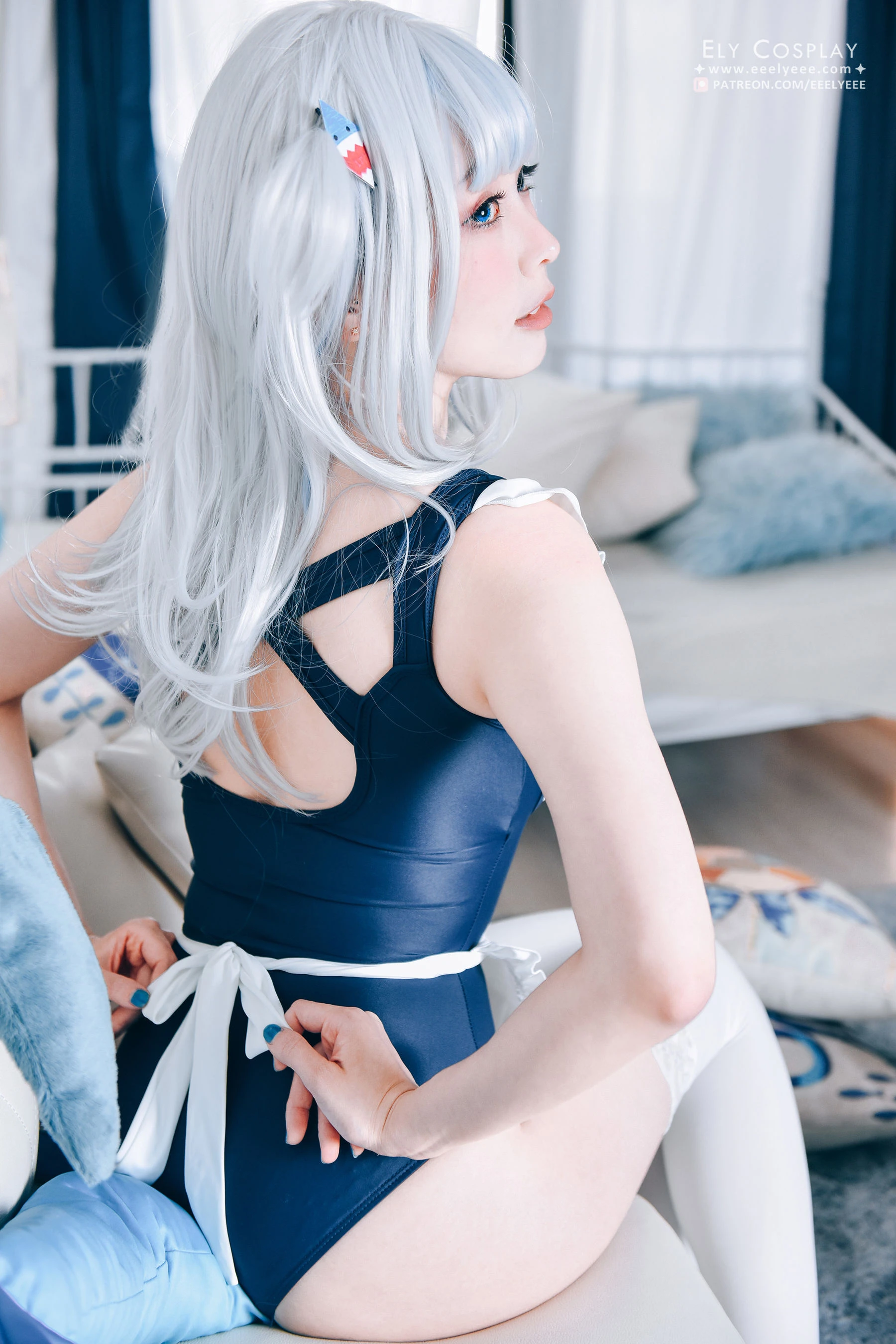 Ely_eee(ElyEE子) – Gura Swimsuit [19P]插图4