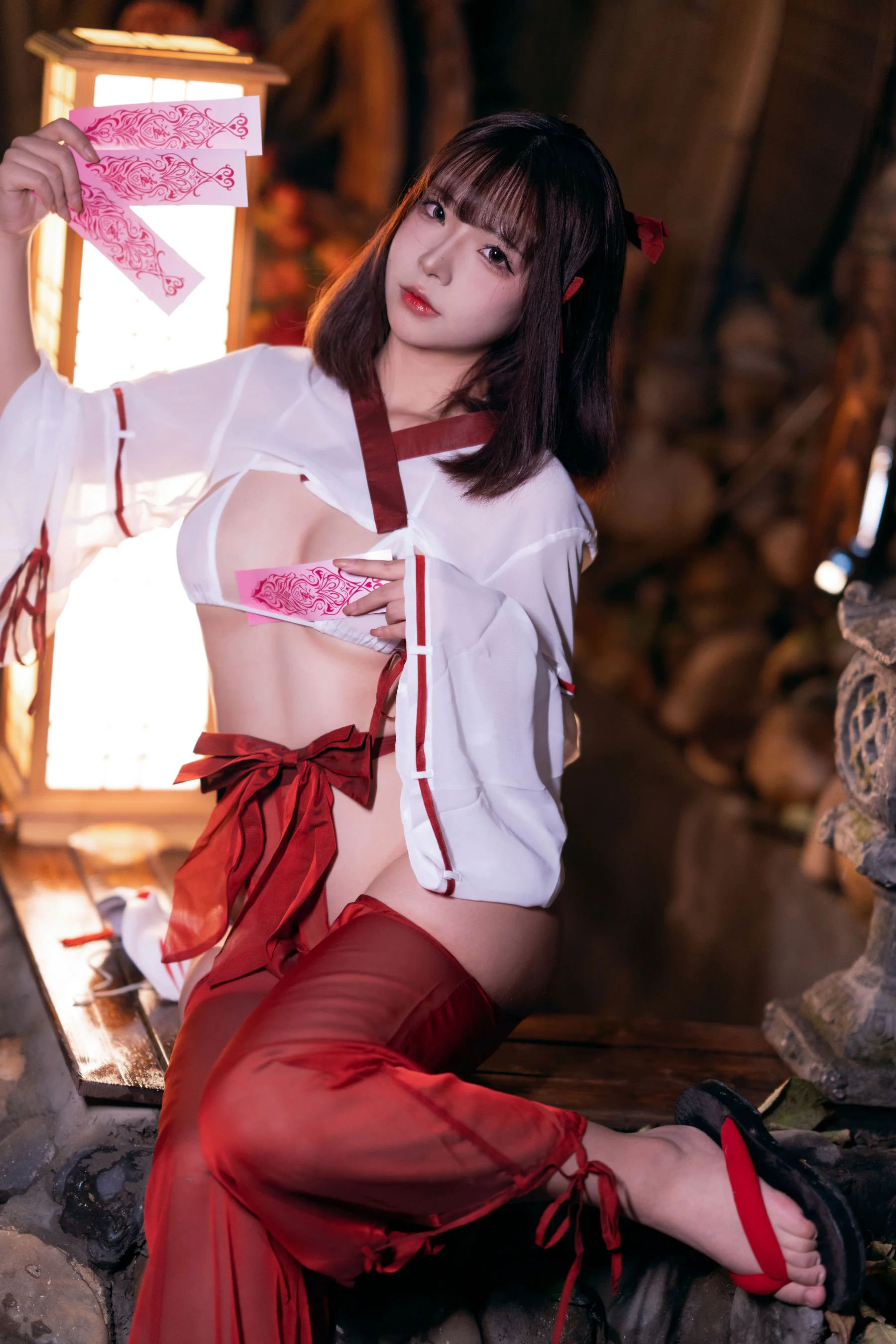 yuuhui玉汇 – 祝巫神女 [120P]插图5