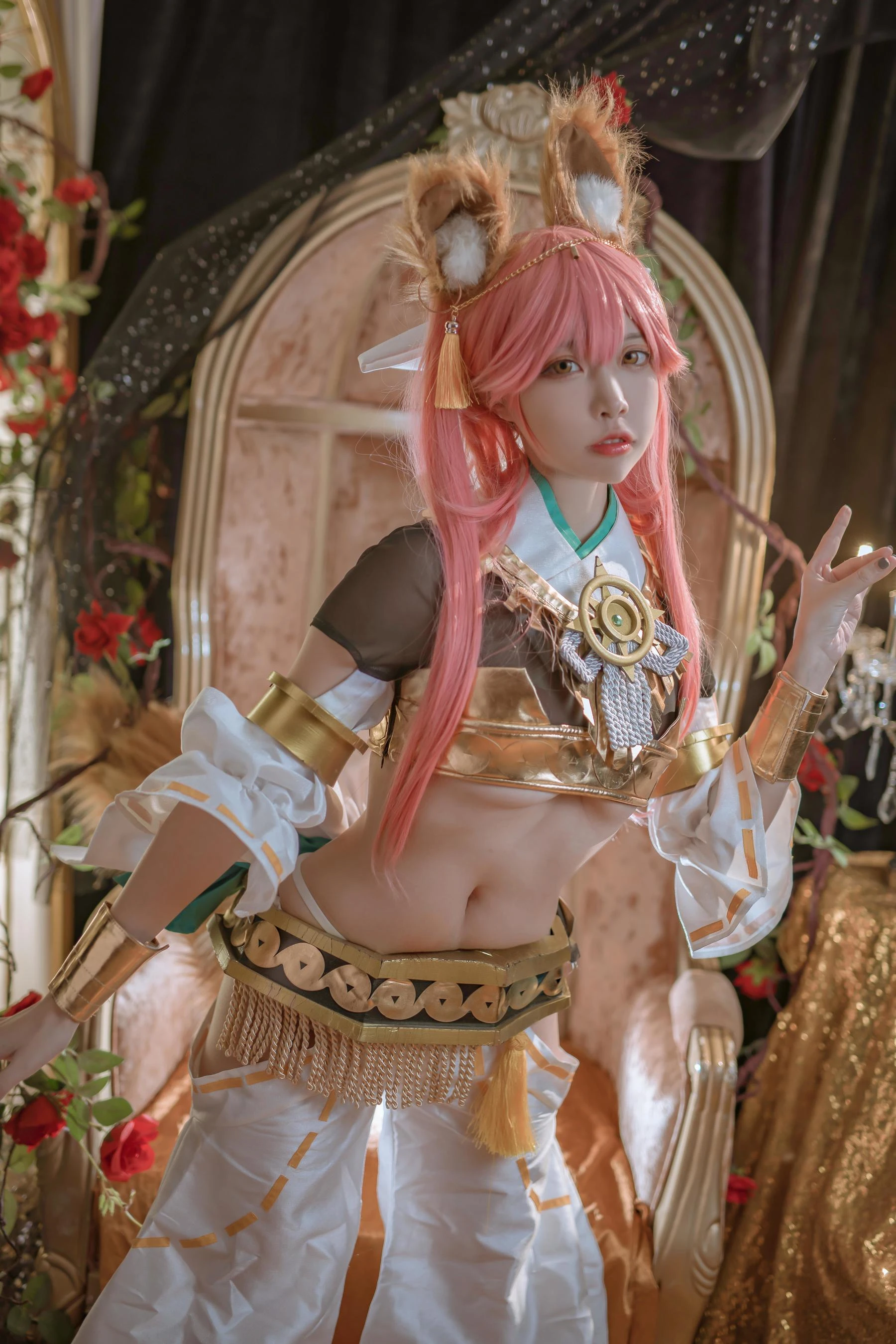 人气Coser二佐Nisa – 玉藻前神话礼装高清在线欣赏-撸撸奈子