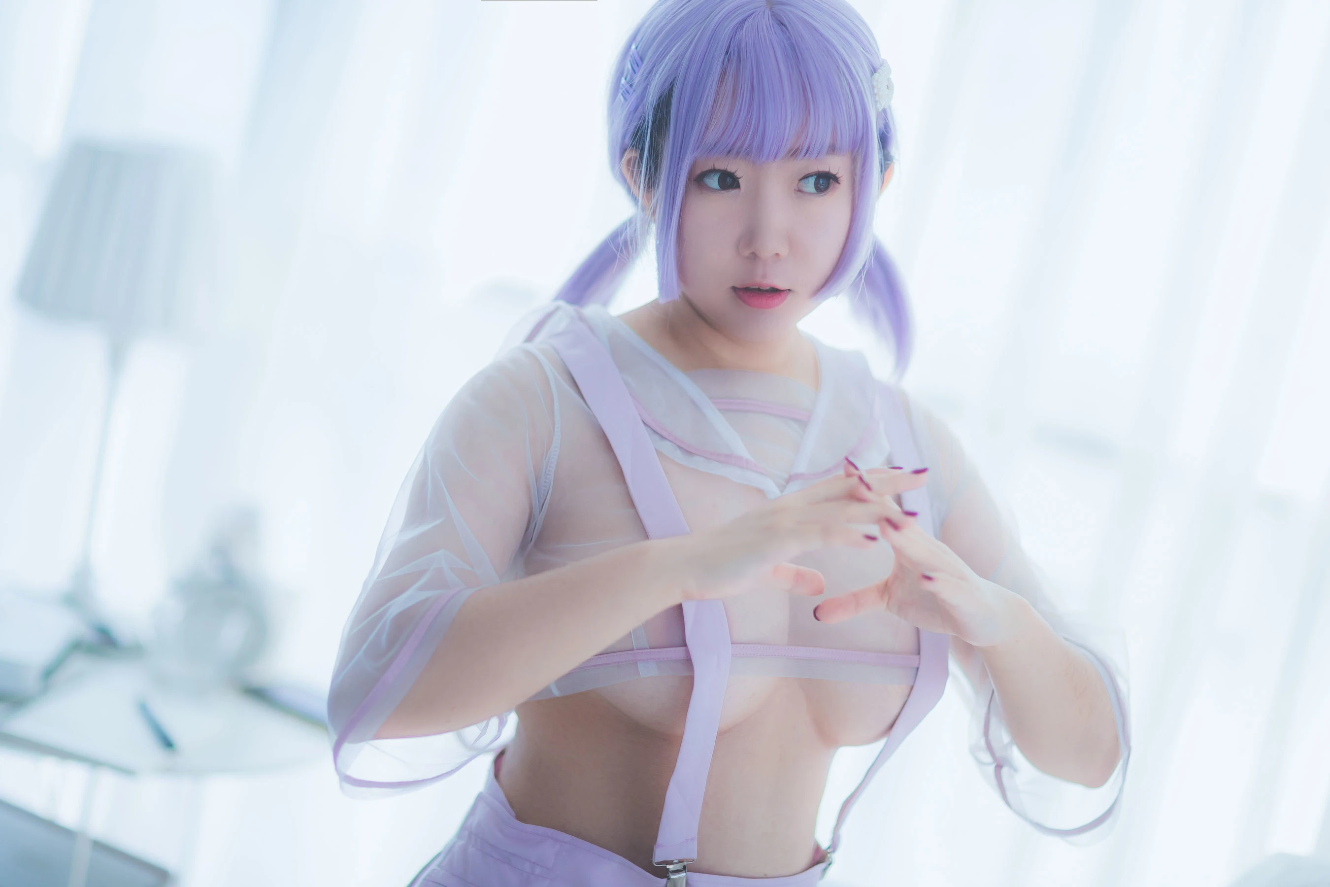 甜糖大魔王g 粉色兔兔插图1