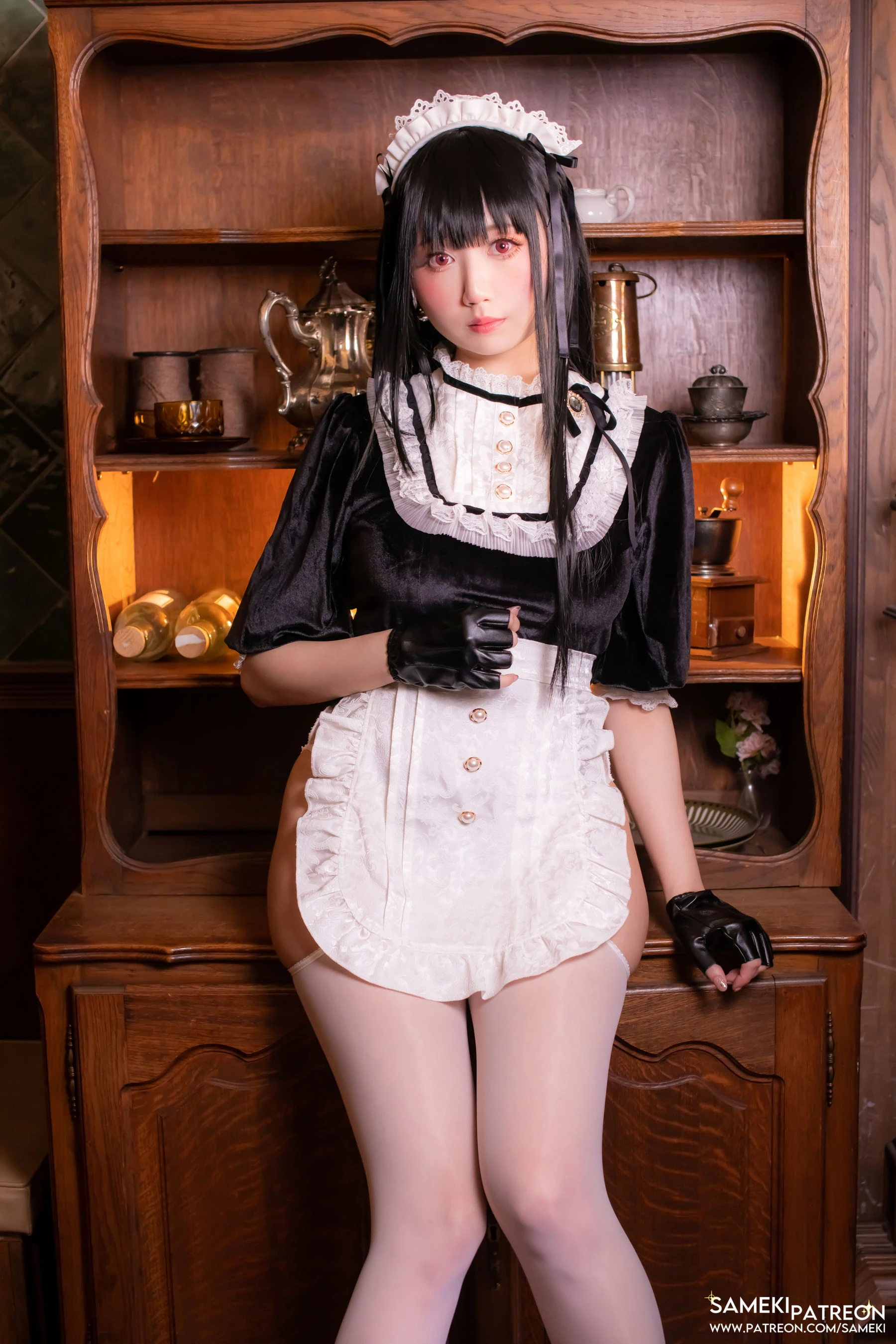 Sameki – 女仆 [41P]插图2