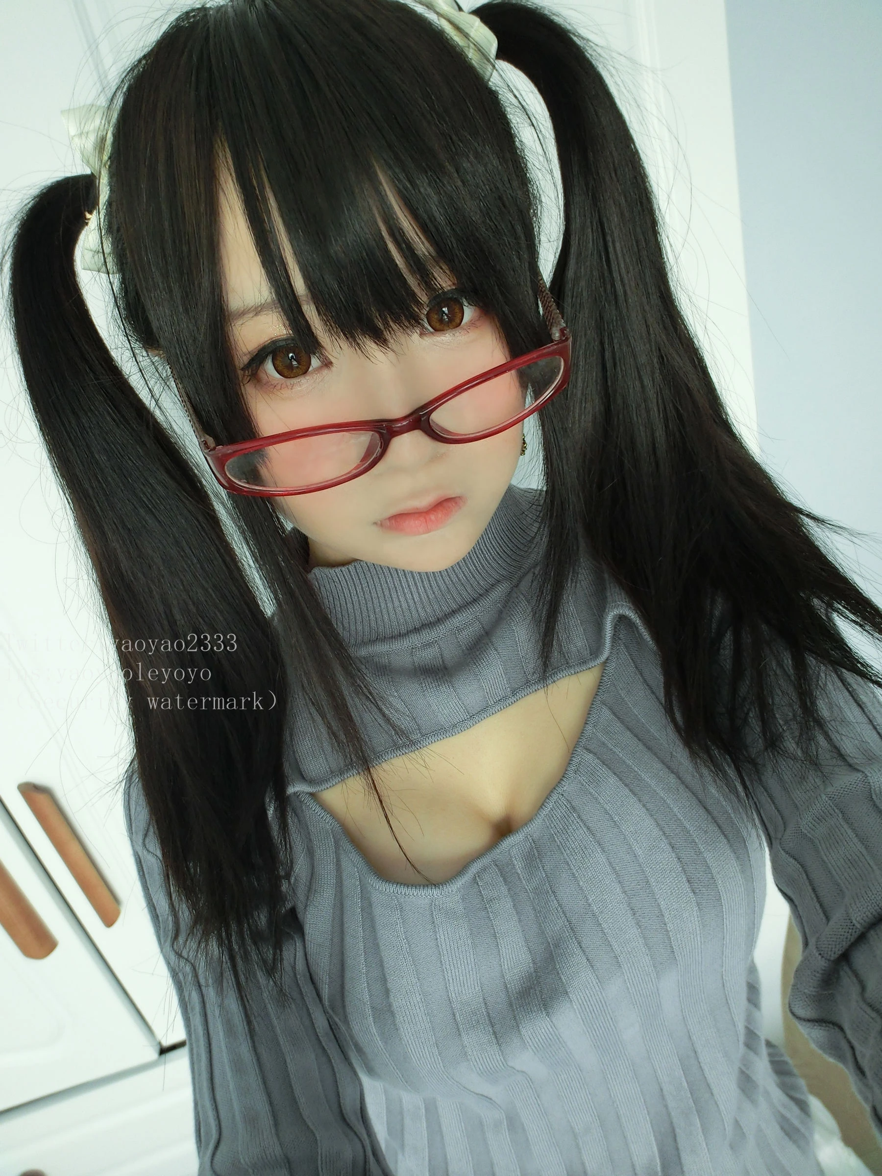 萌妹子Coser摇摇乐yoyo 黑丝美少女插图1