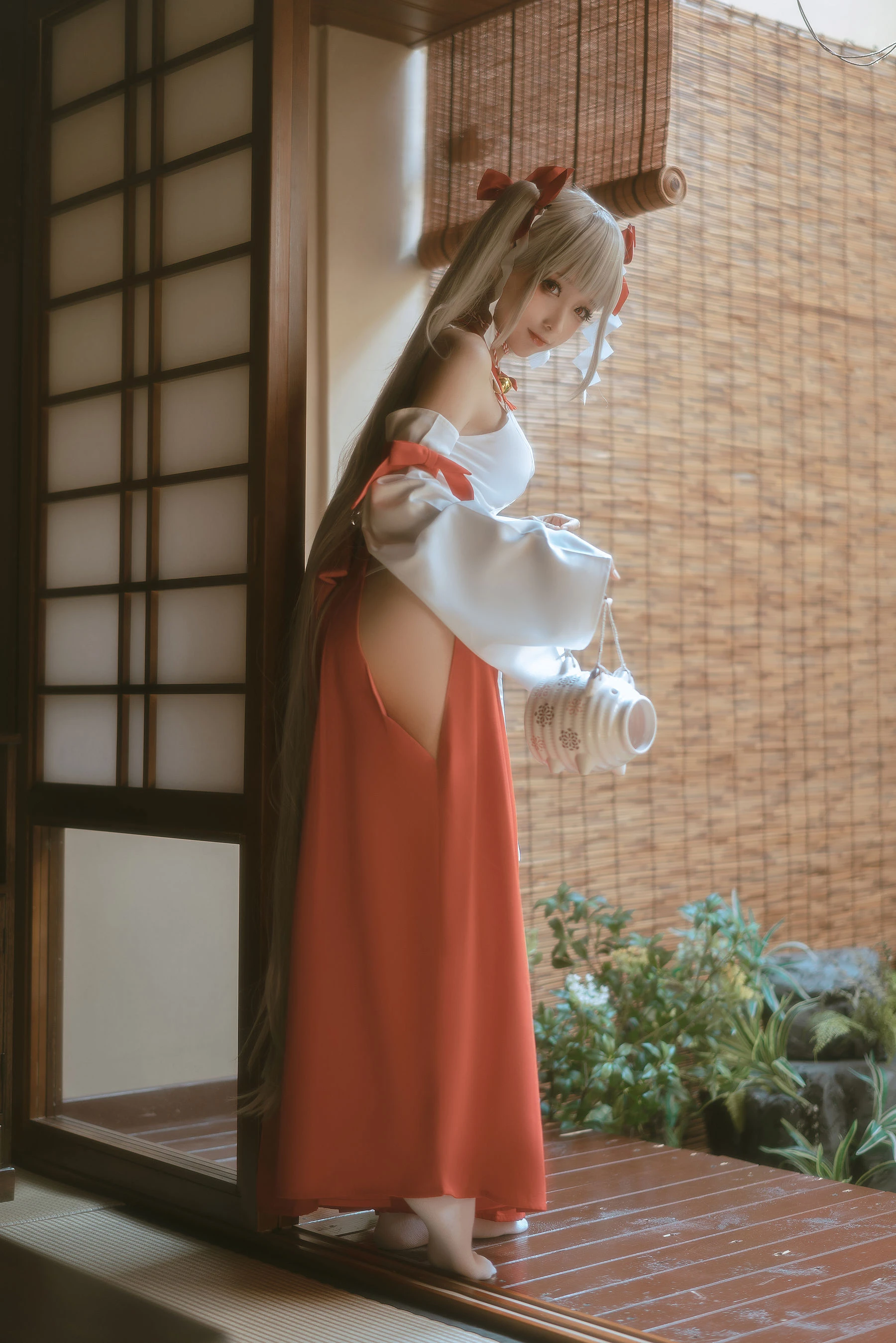 动漫博主蠢沫沫 – 可畏巫女 [55P]插图4