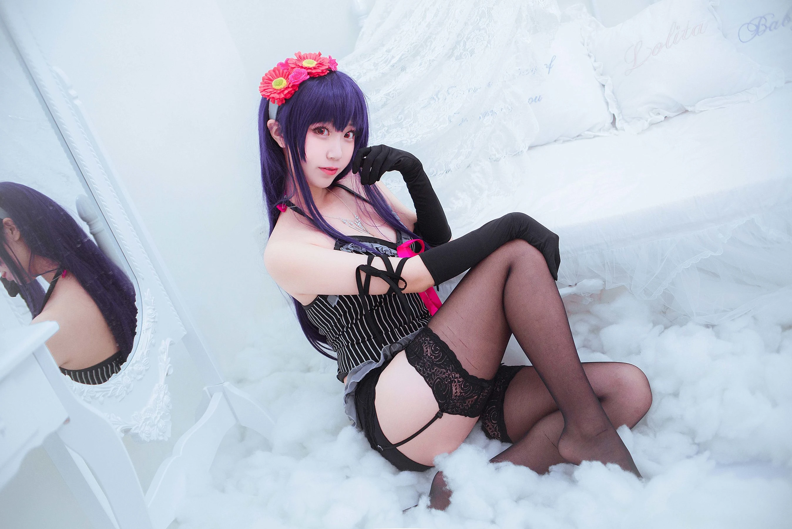 人气Coser黑川 – 学姐 [10P]插图1