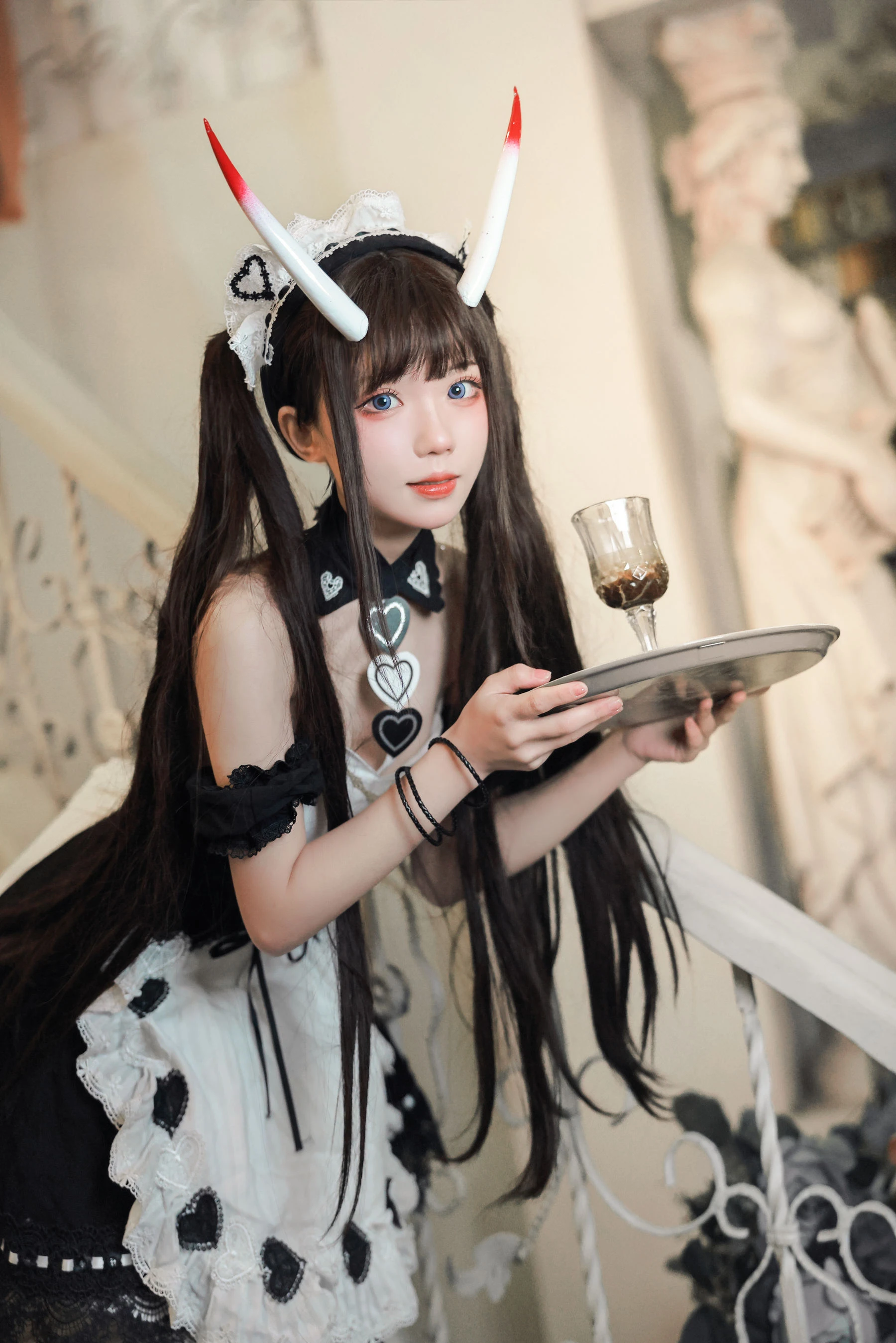 花柒Hana – 能代女仆 [21P]插图3