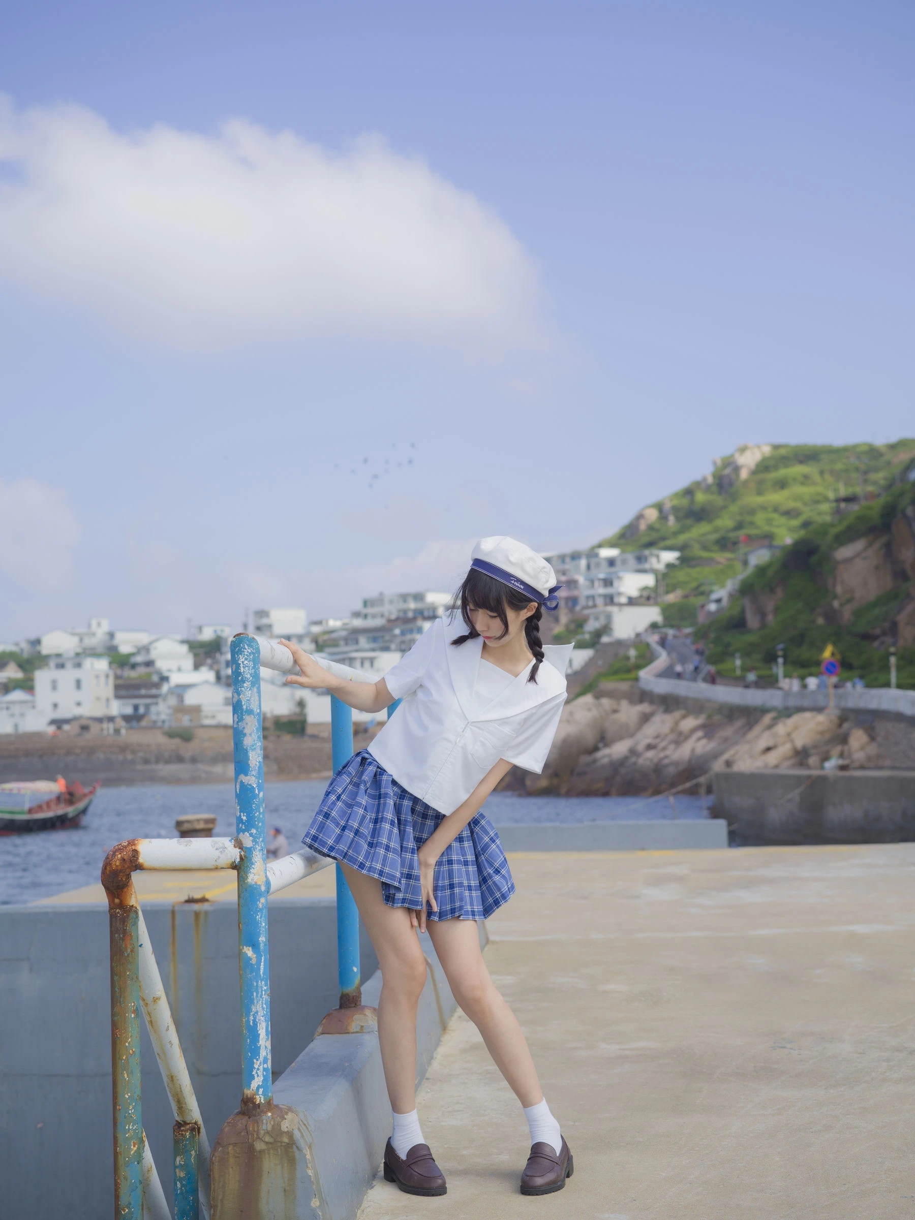 NAGISA魔物喵 – 海风与少女 [14P]插图1