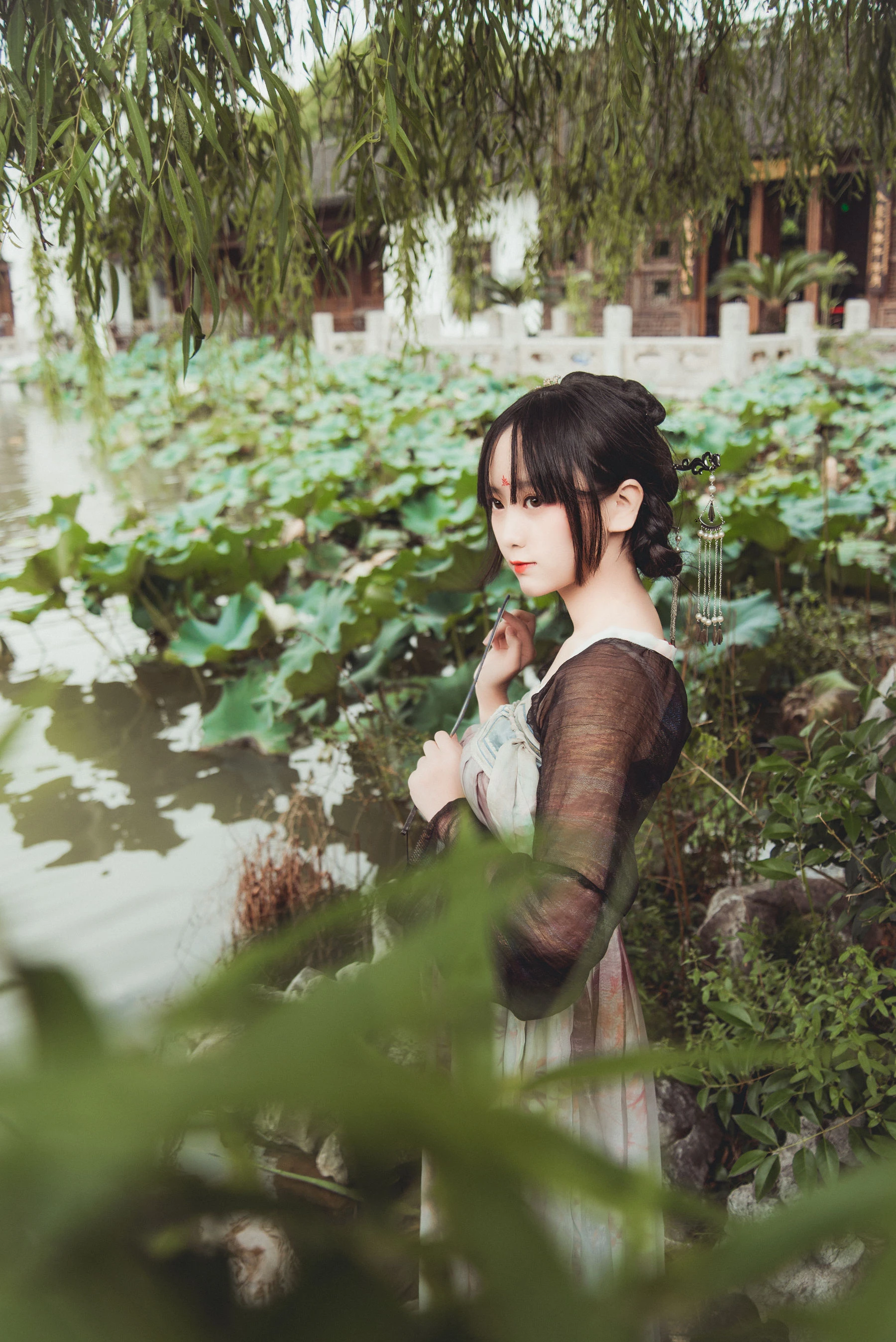 动漫博主弦音sic – 汉服 长生殿 [9P]插图4