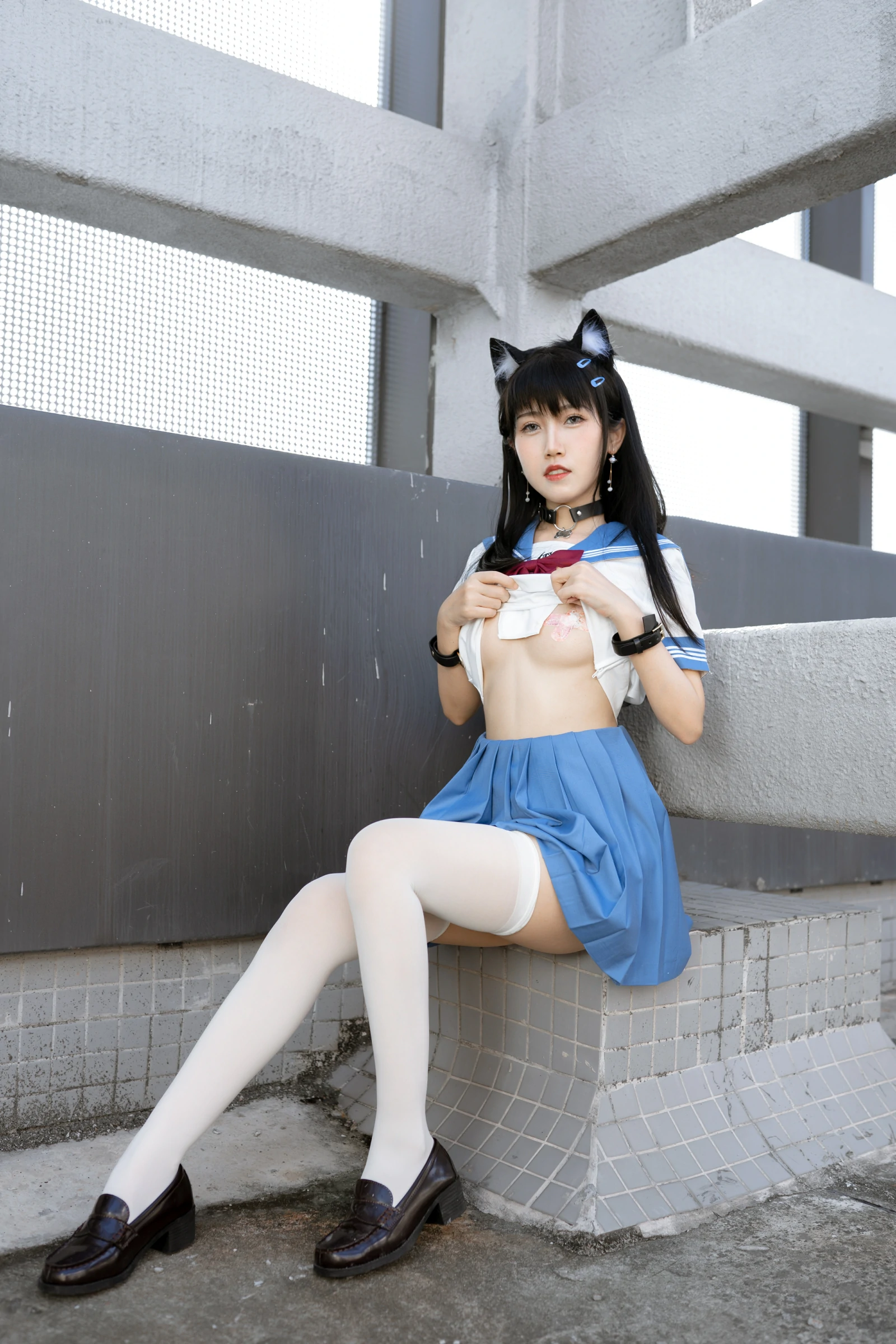 不呆猫 – 天台小m猫 [96P]插图6