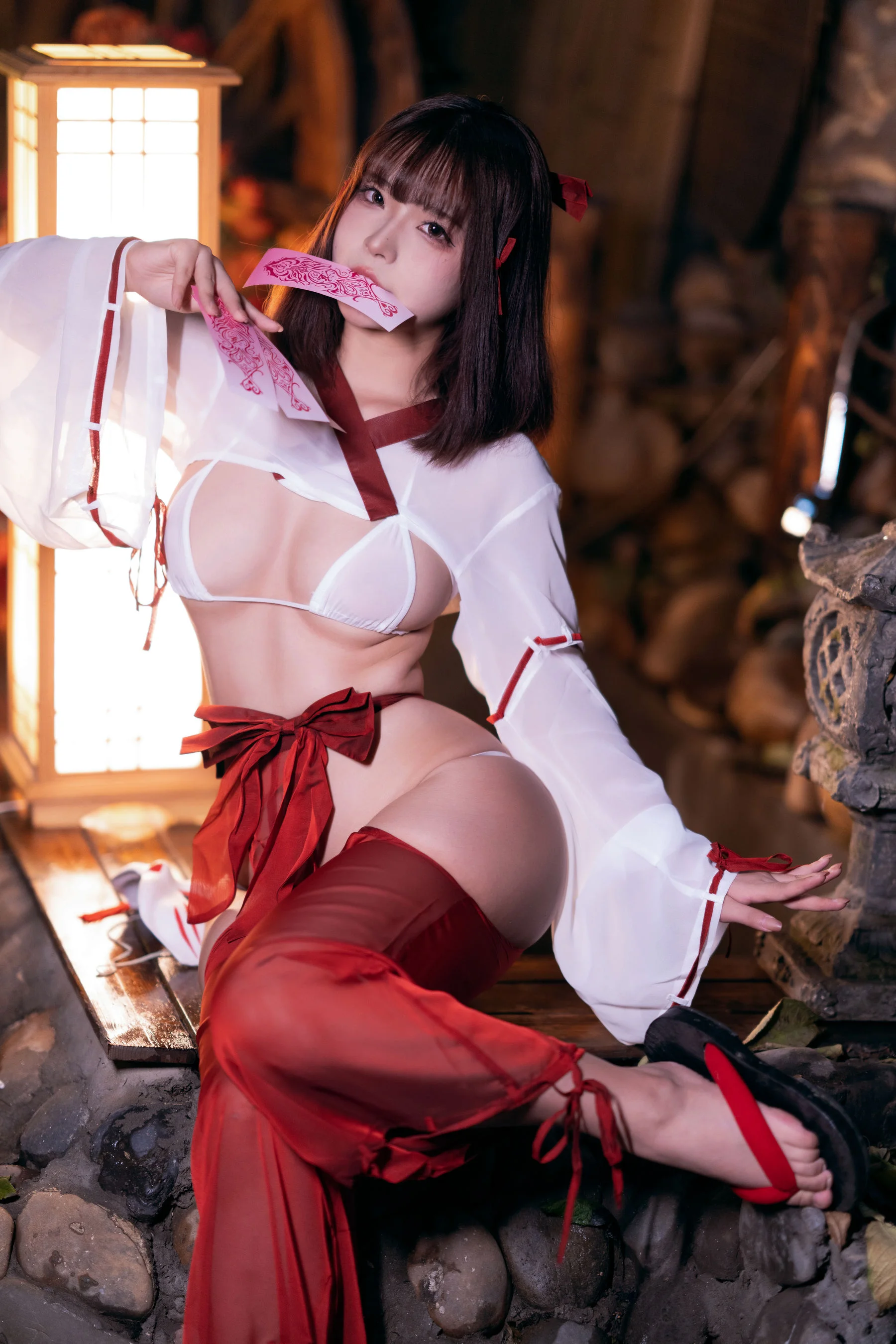 yuuhui玉汇 – 祝巫神女 [120P]插图3