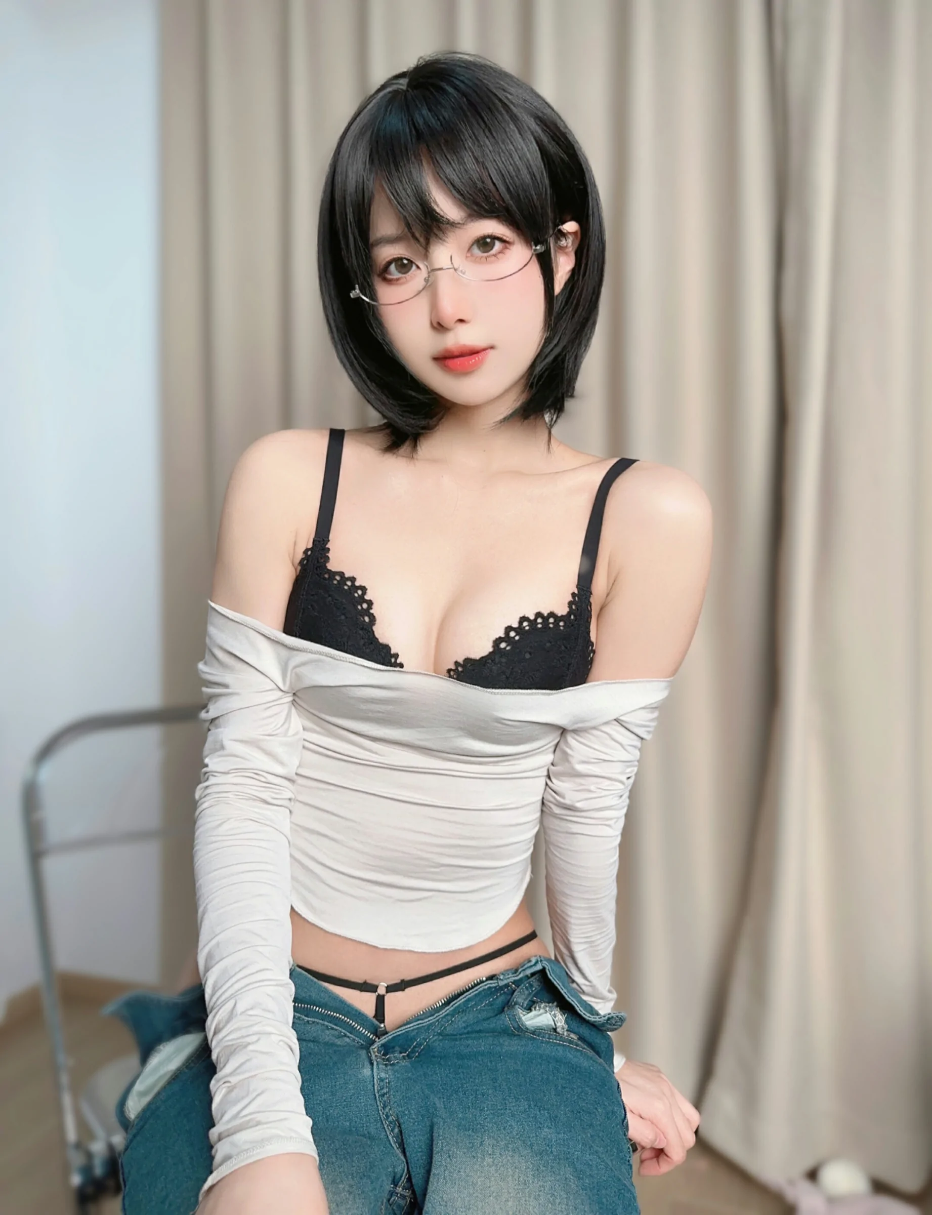 布丁大法 – 牛仔裤 [28P]高清在线欣赏-撸撸奈子