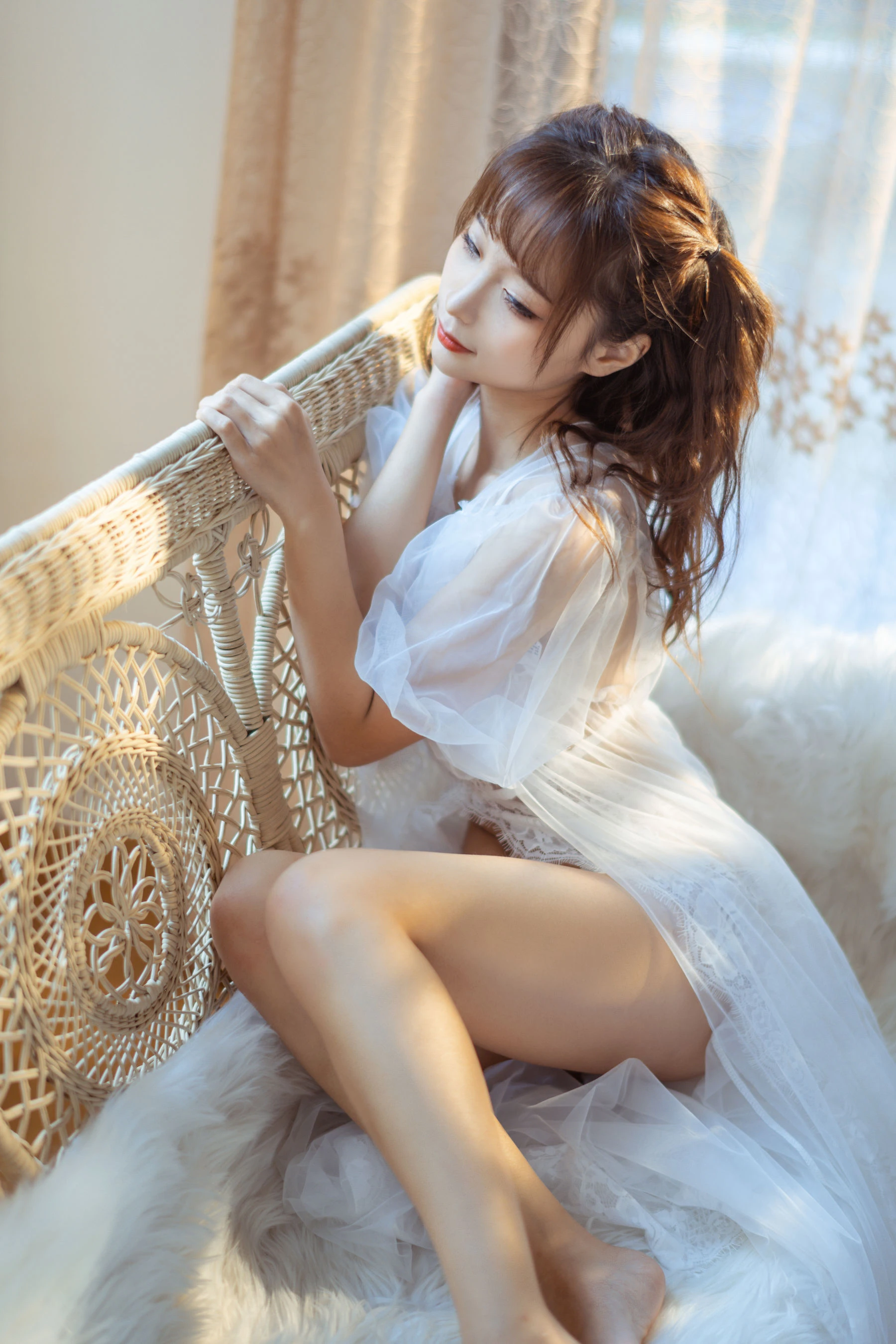 动漫博主蠢沫沫 – 蕾丝睡衣 [31P]插图2