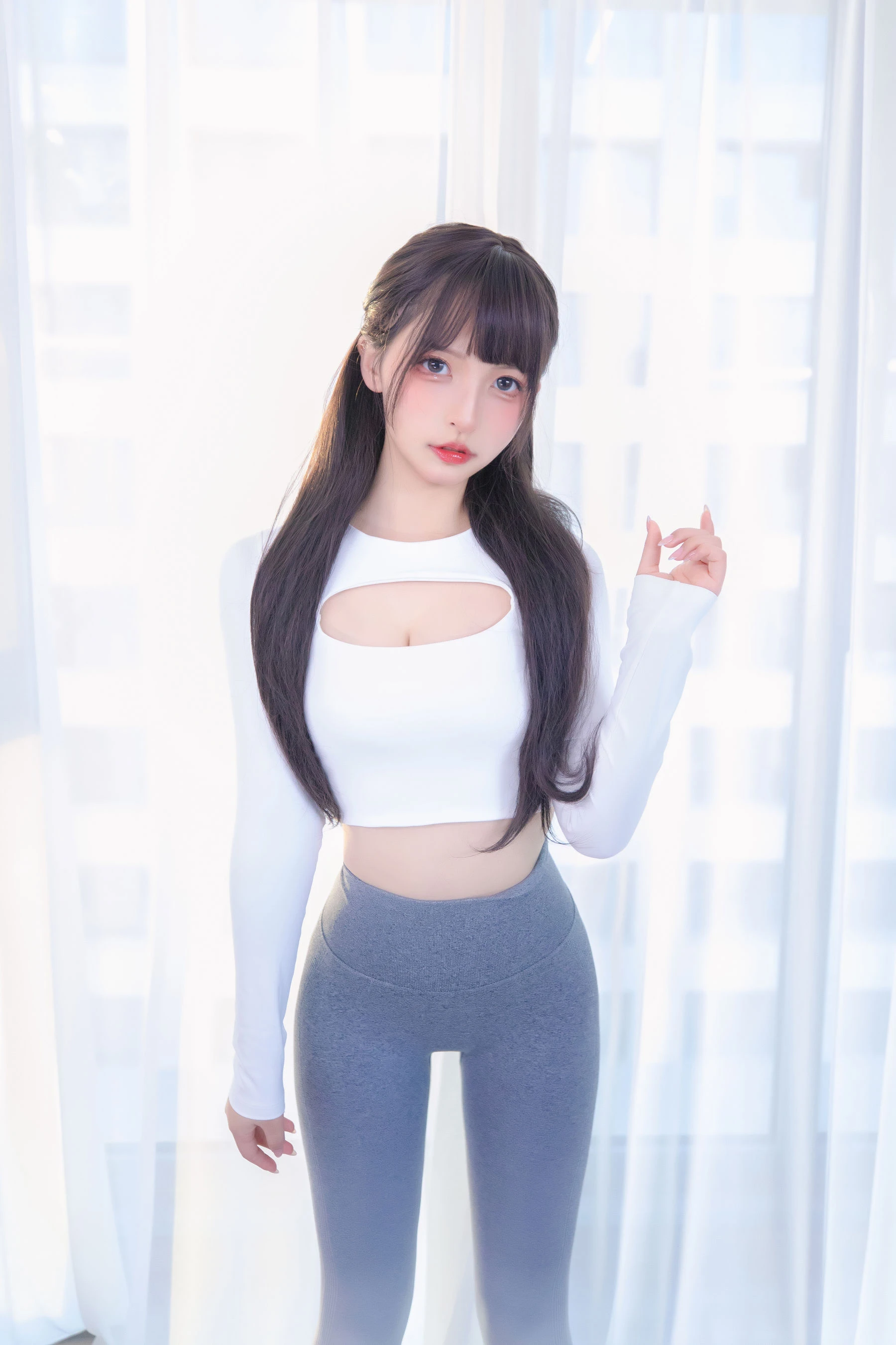 萝莉神楽板真冬 瑜伽少女 [75P]插图1