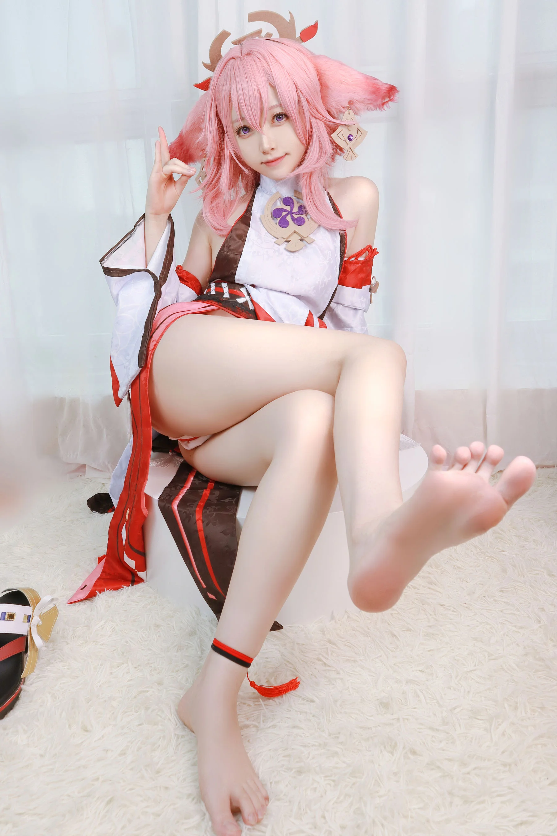 Asagiriai 愛ちゃん – 原神 八重神子 [33P]插图7