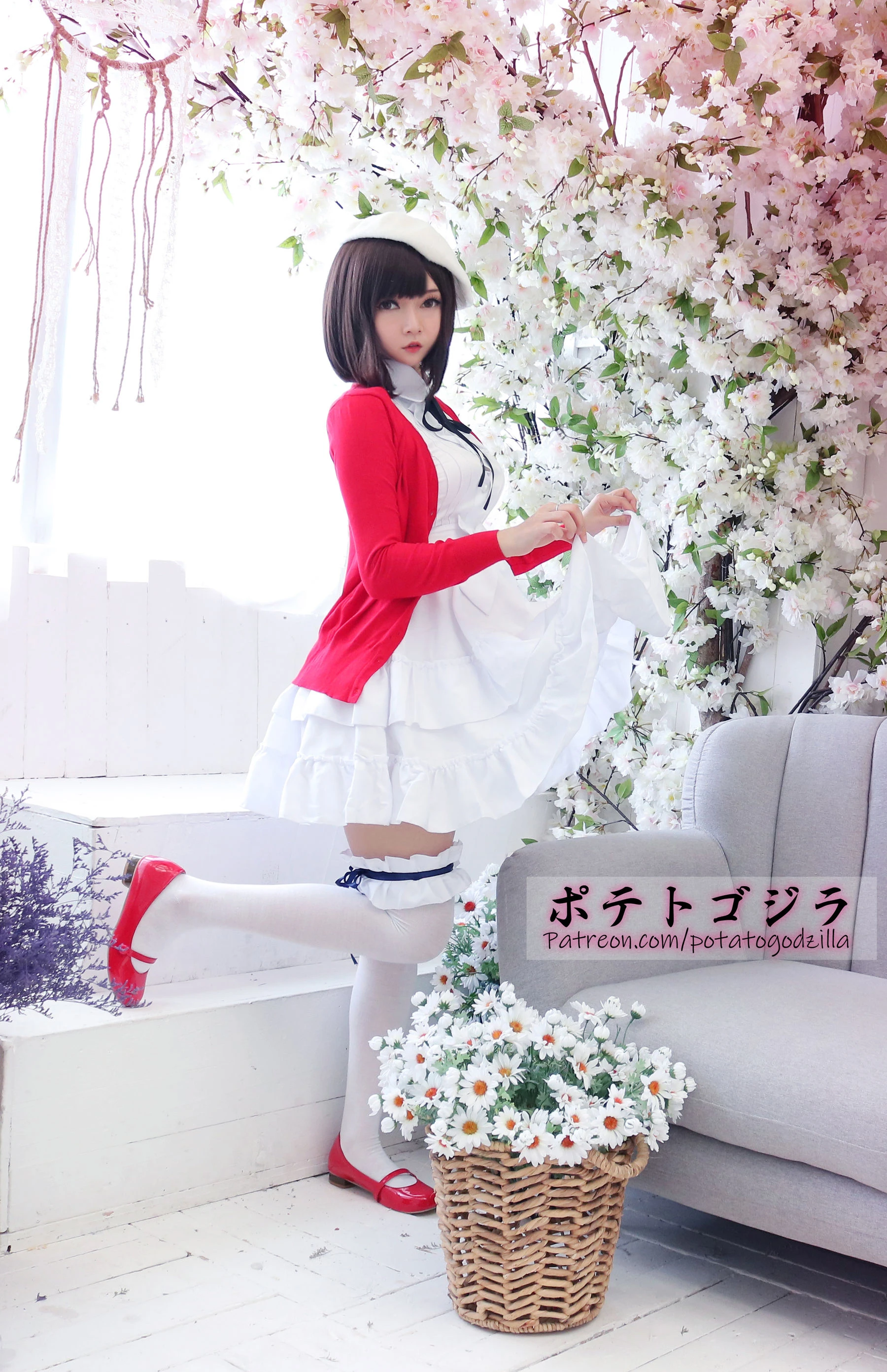 Coser小姐姐Potato Godzilla – Megumi Kato [28P]插图2
