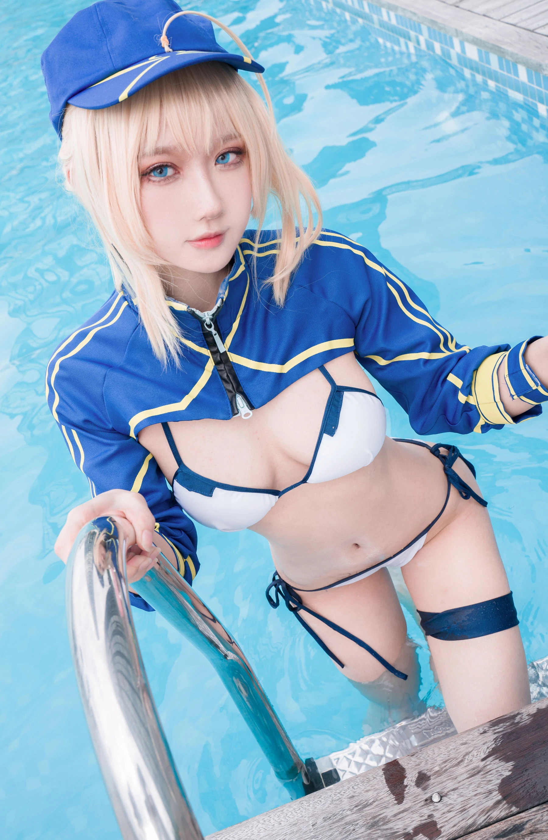 谜之女主角X毛 – 水着插图5