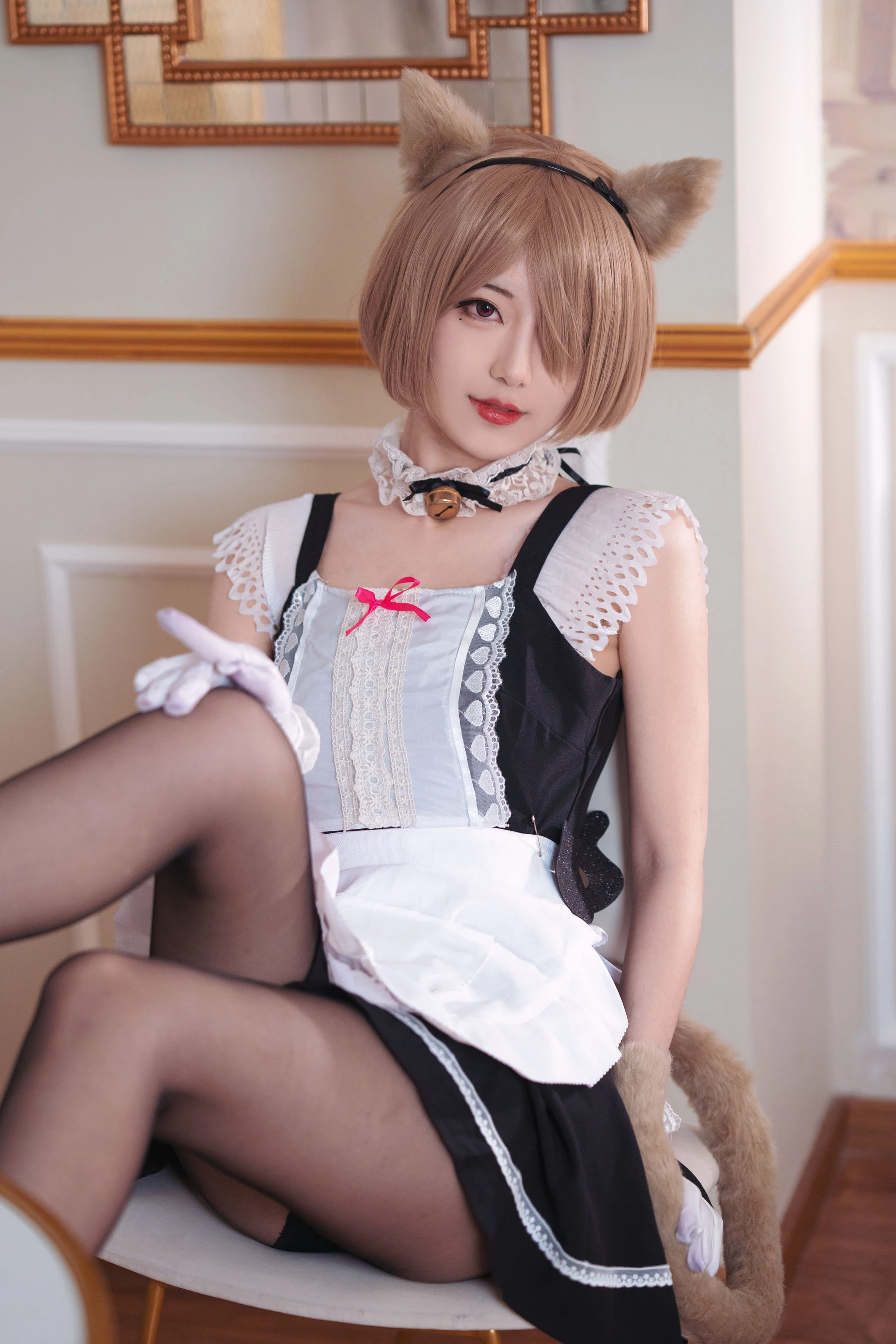 小姐姐弥音音ww – 丽塔 女仆插图4