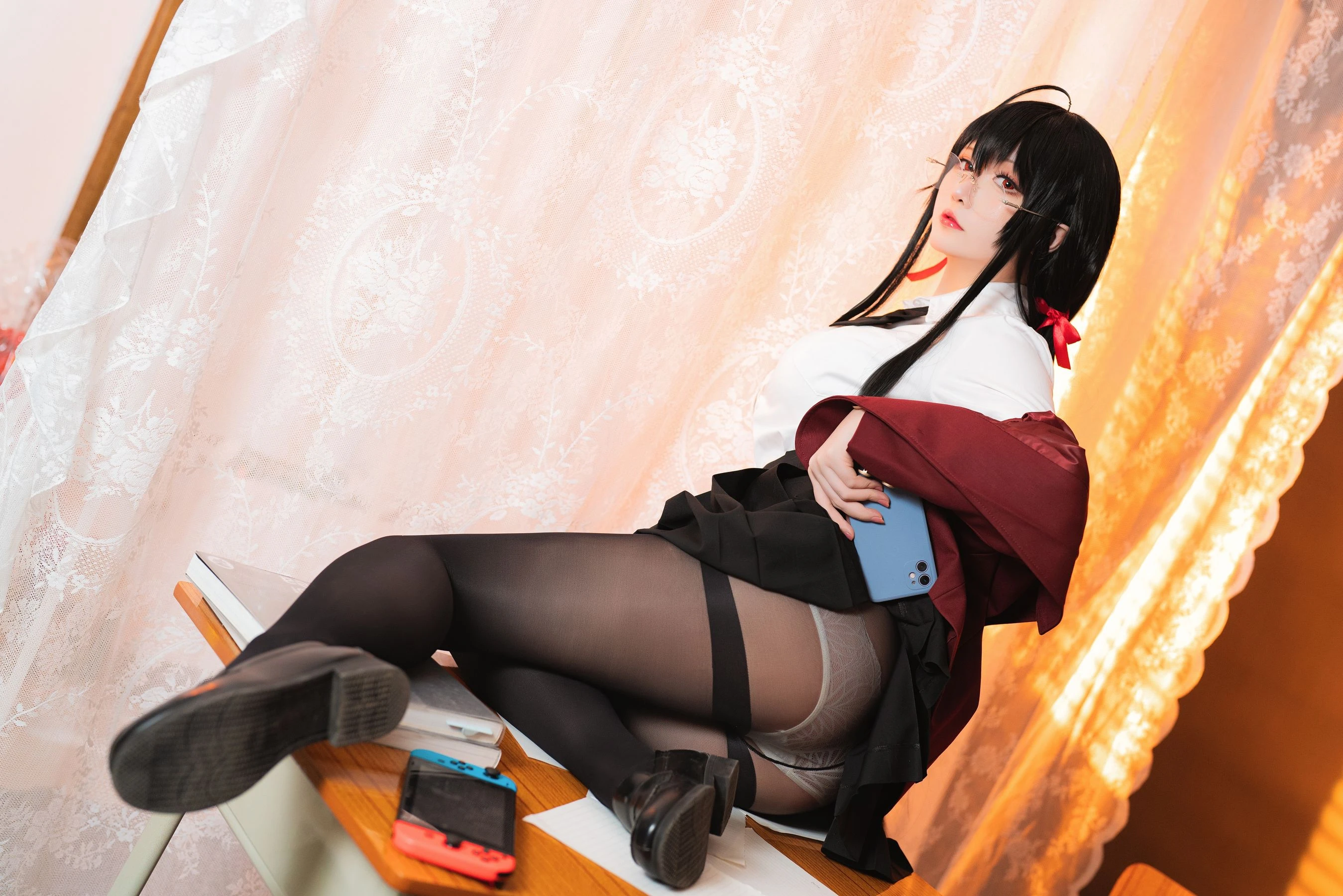 Coser小姐姐星之迟迟 – JK大凤 [58P]插图3