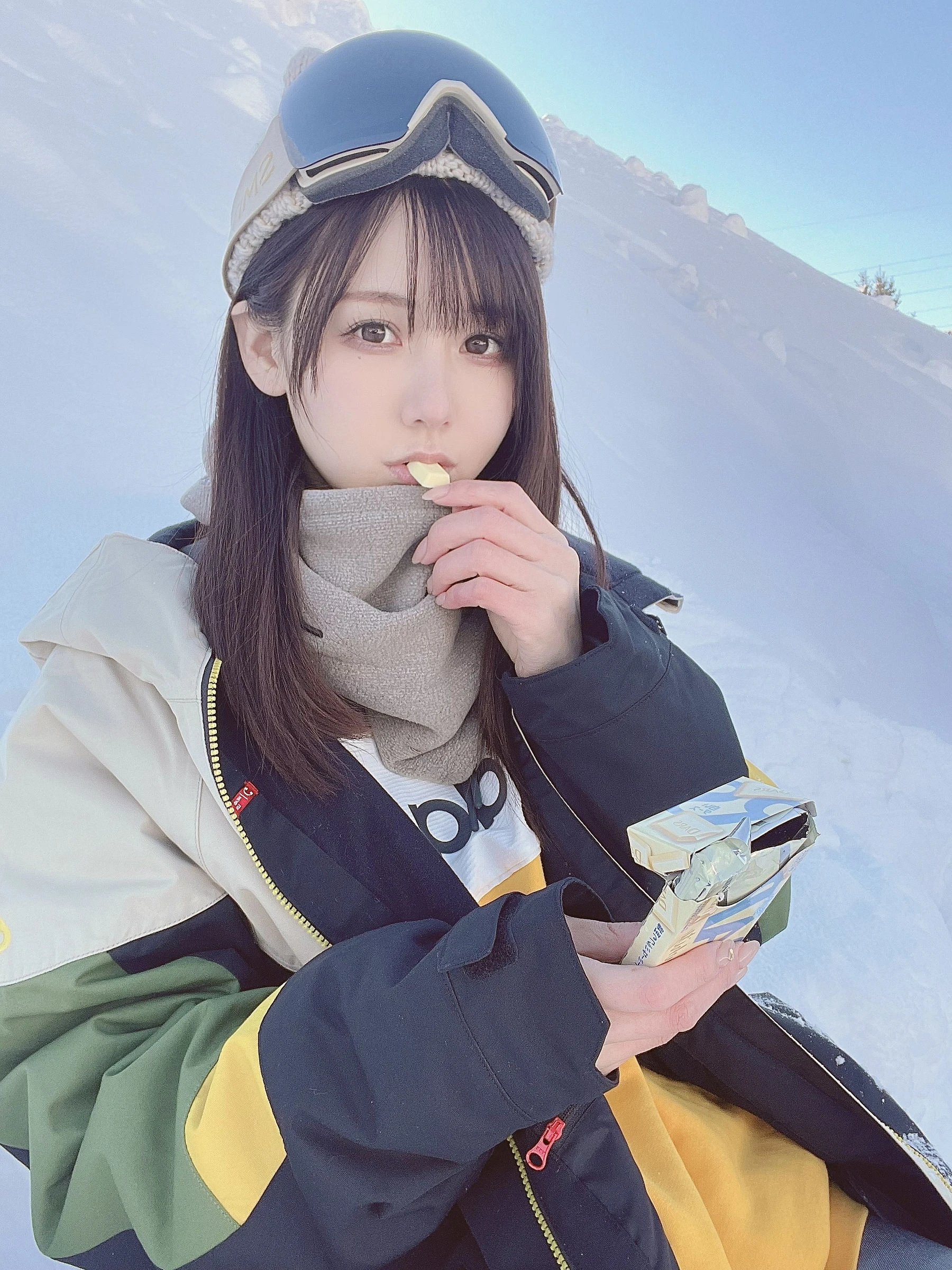 日本甜美COSERけんけん[fantia] 20220131-スノボウェア插图7