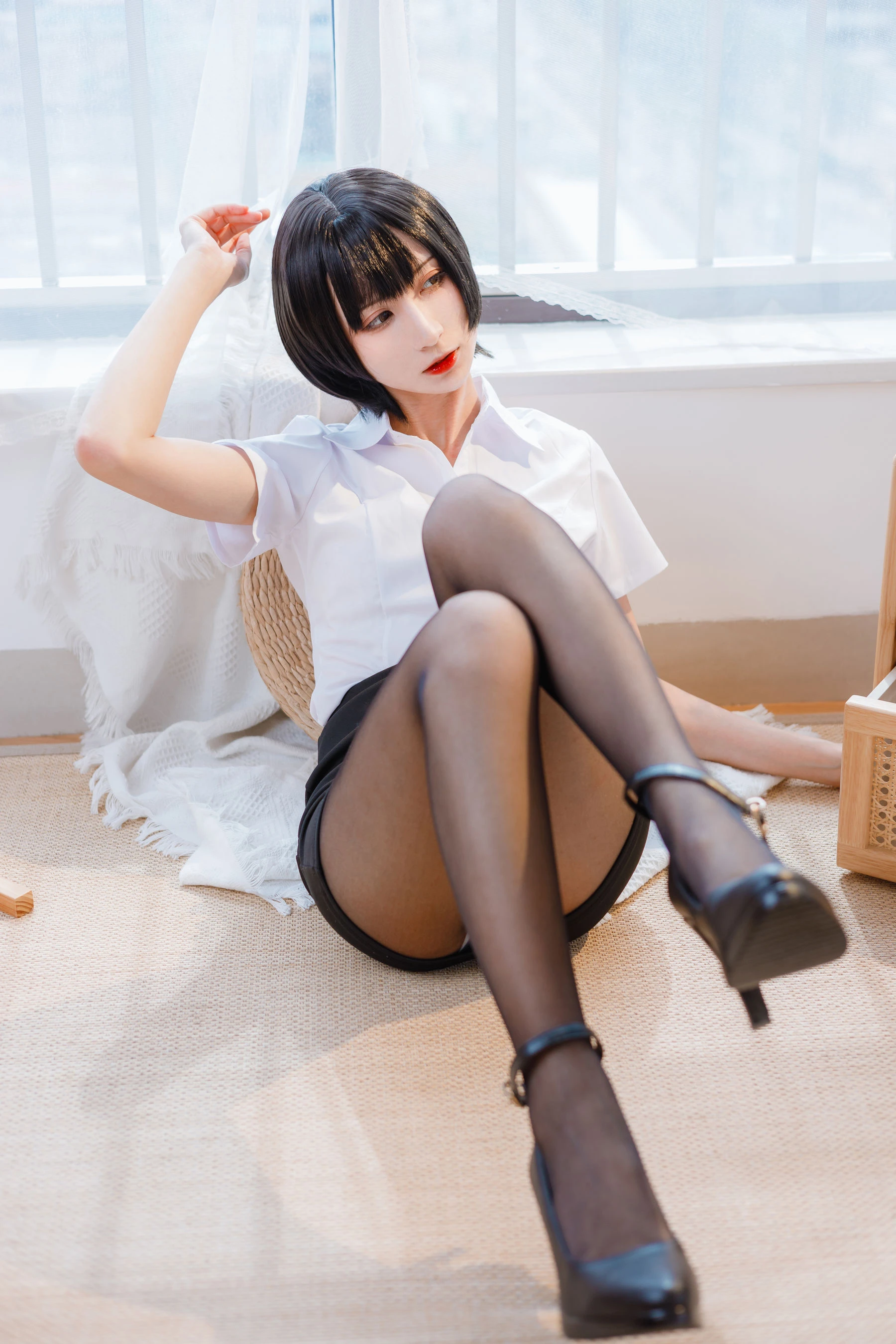 贝儿酱Miki – OL装插图4