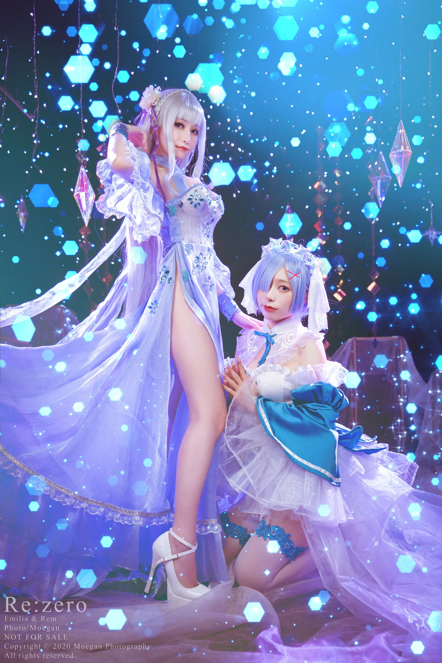 Miyana咪呀&紫玥桃 – 水晶连衣裙插图3