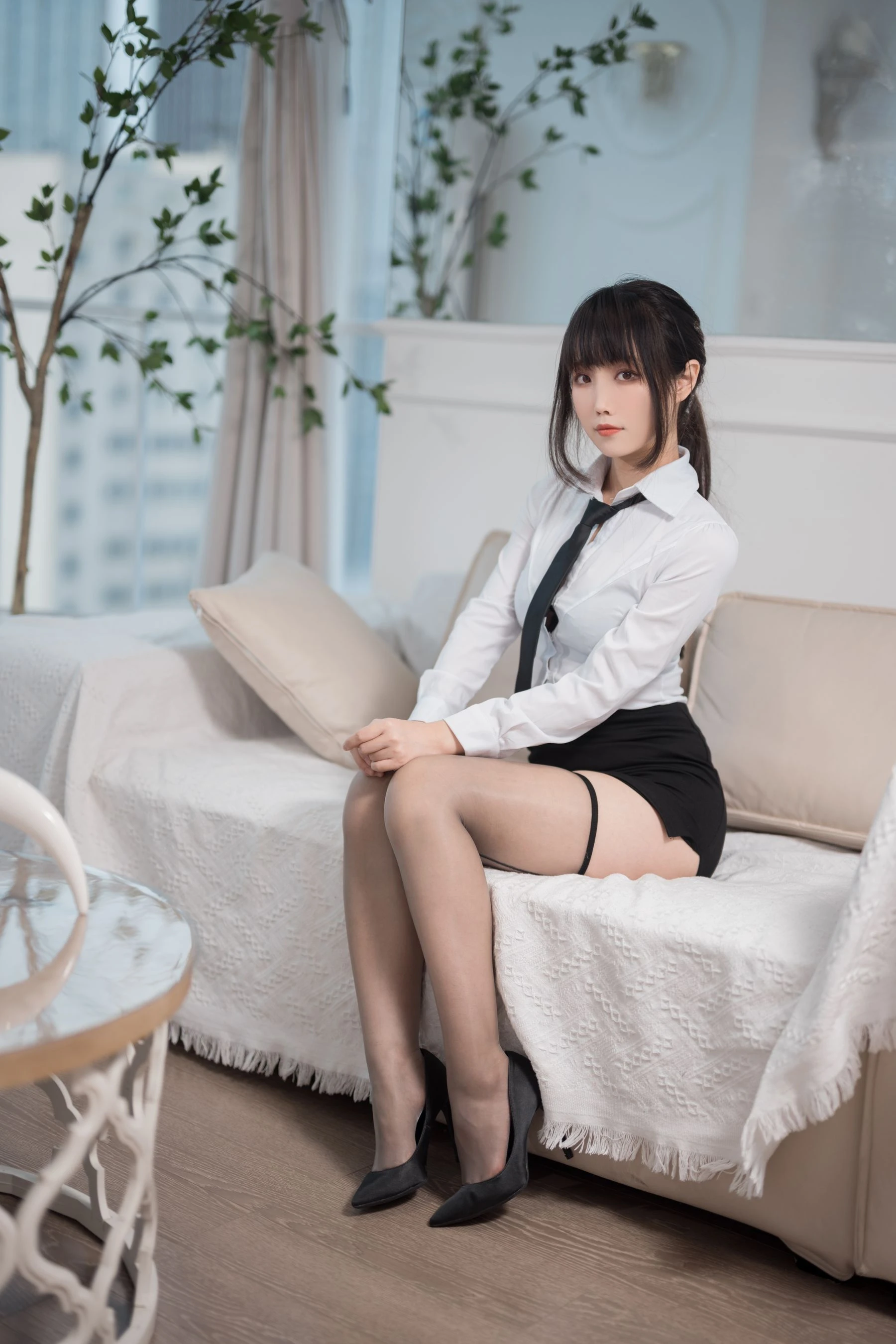 Cosplay汪知子 – OL黑丝 [55P]插图6