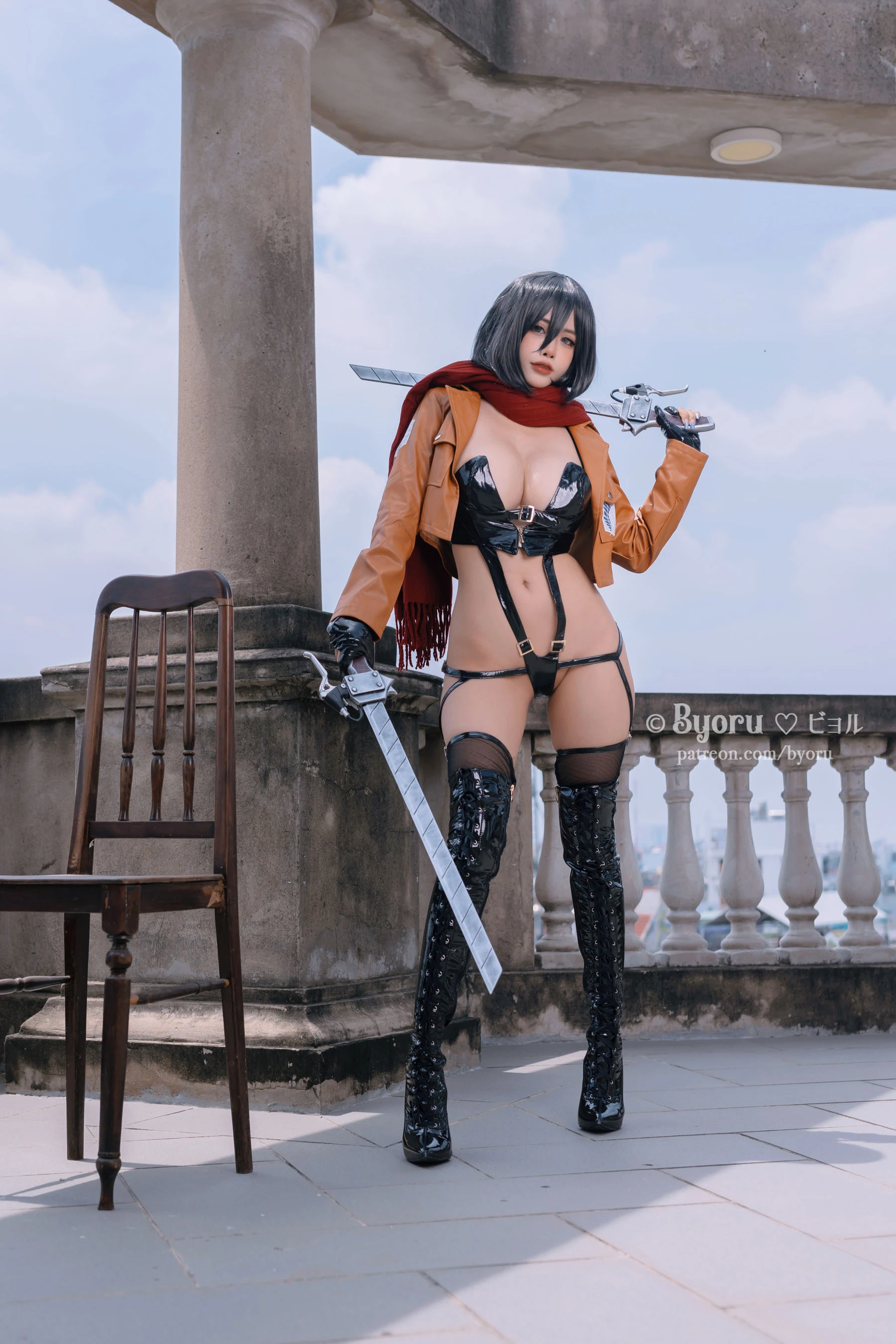 日本性感萝莉Byoru – Mikasa插图2