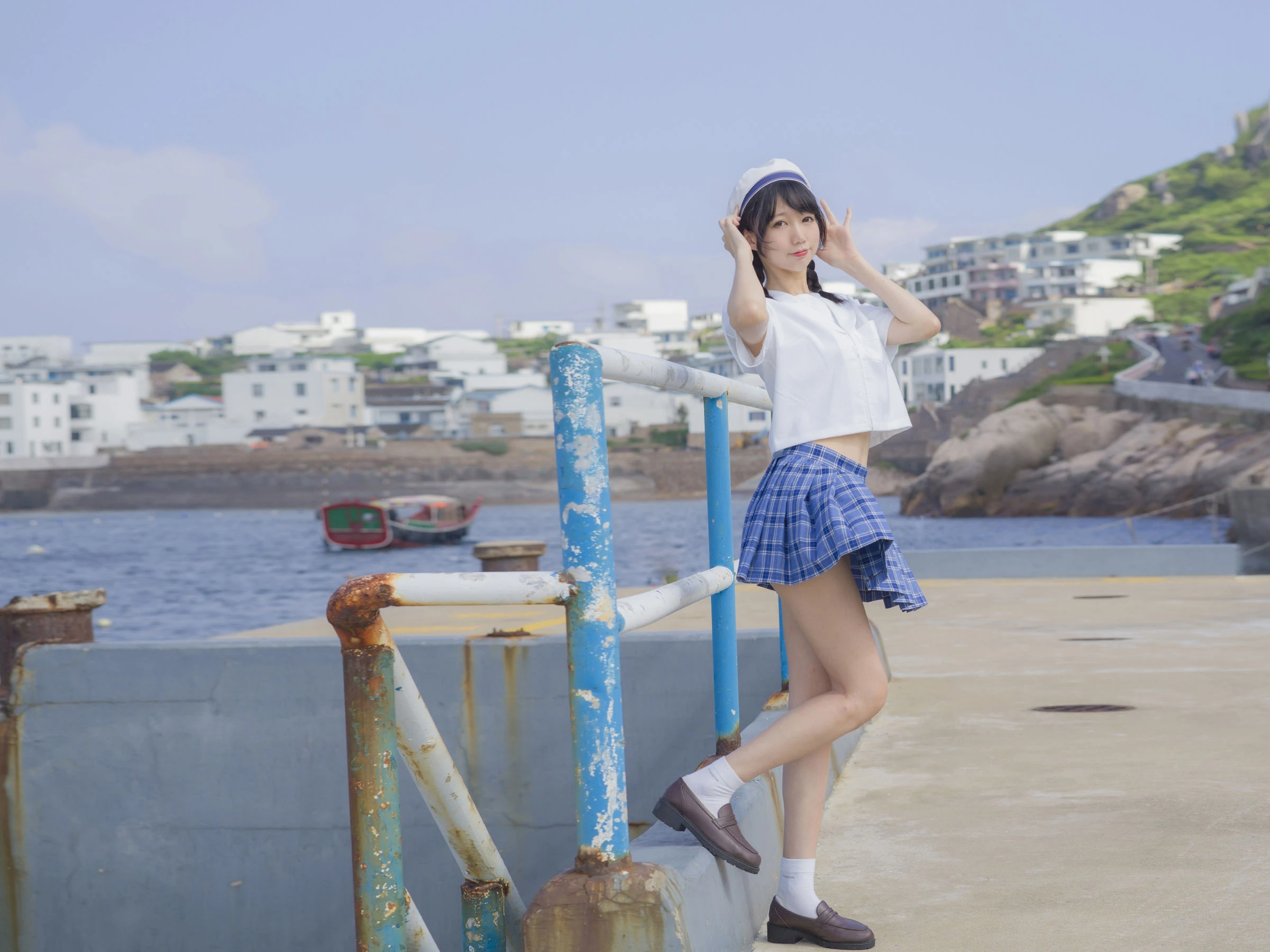 NAGISA魔物喵 – 海风与少女 [14P]插图2