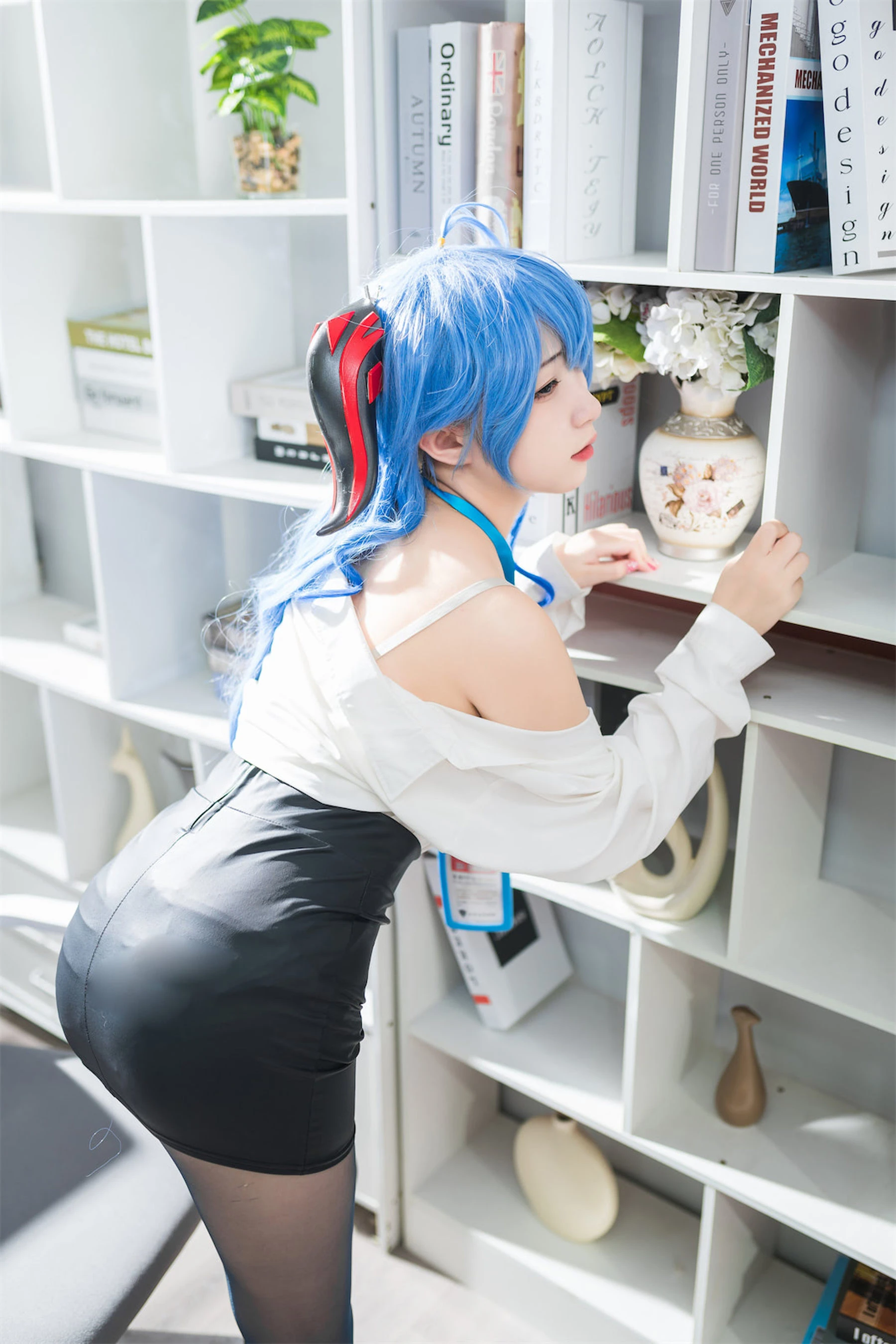 花铃 – 甘雨秘书OL [93P]插图2