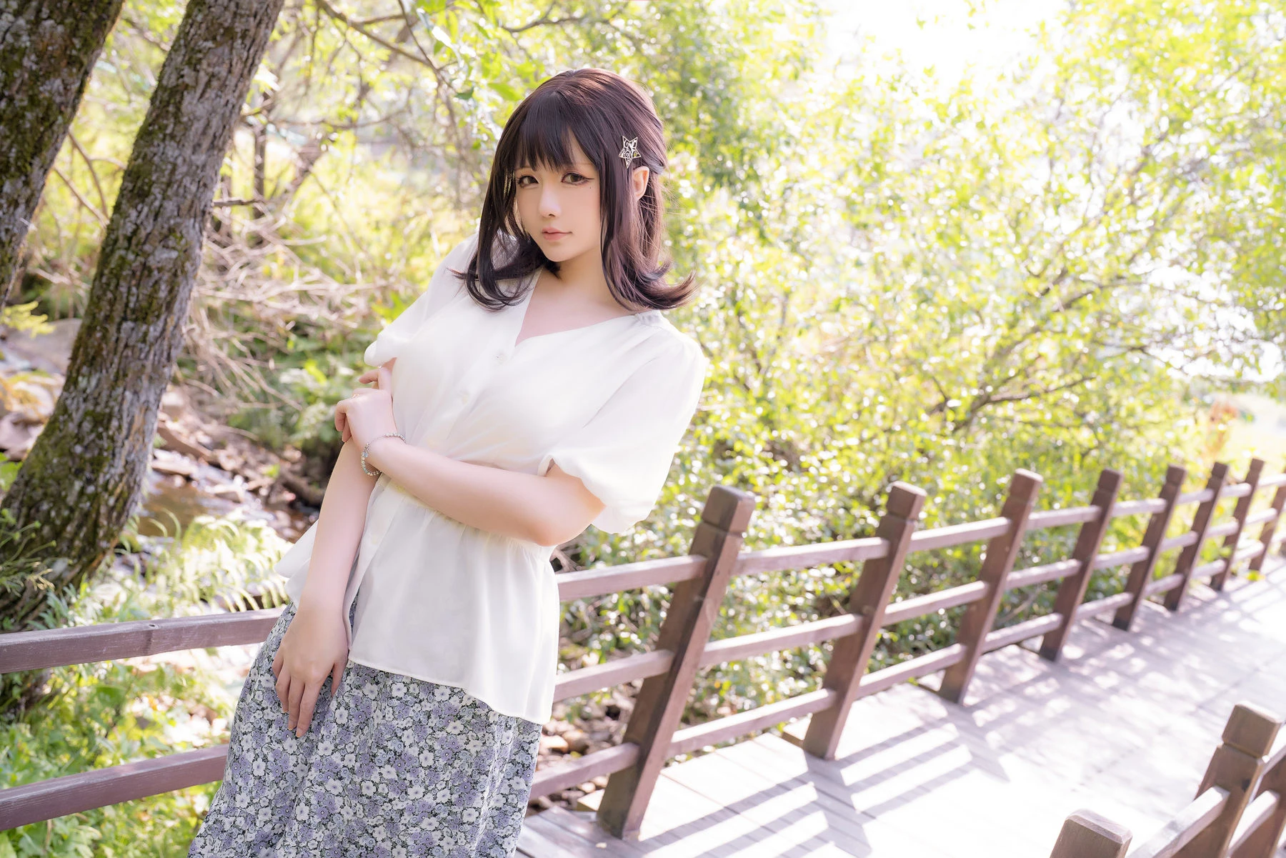 Coser小姐姐星之迟迟 – 户外 多云转晴 [46P]插图2