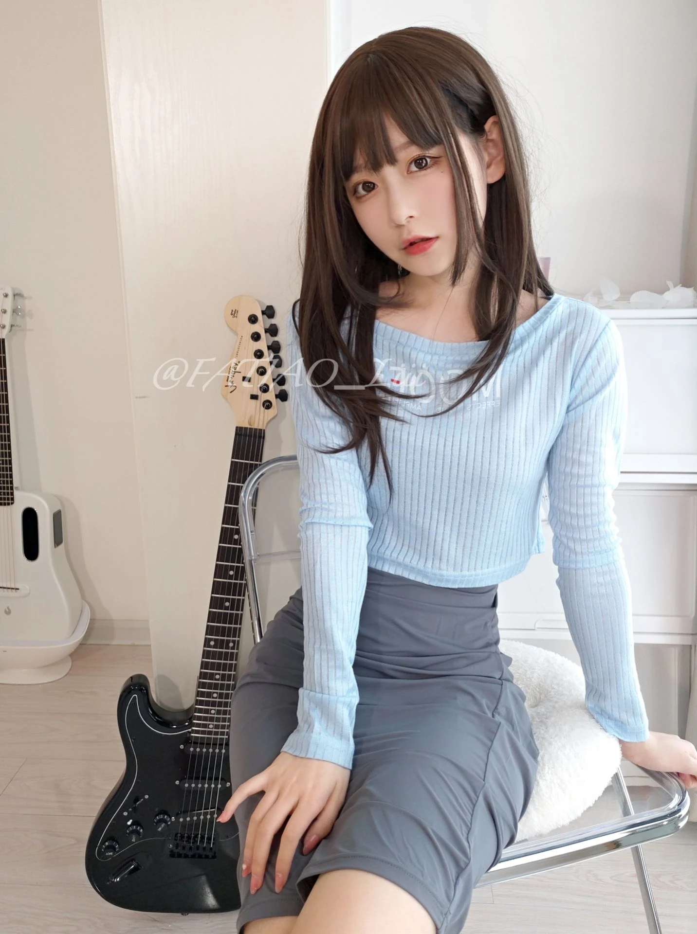迷之呆梨(发条少女) – 吉他妹妹 [99P]插图6