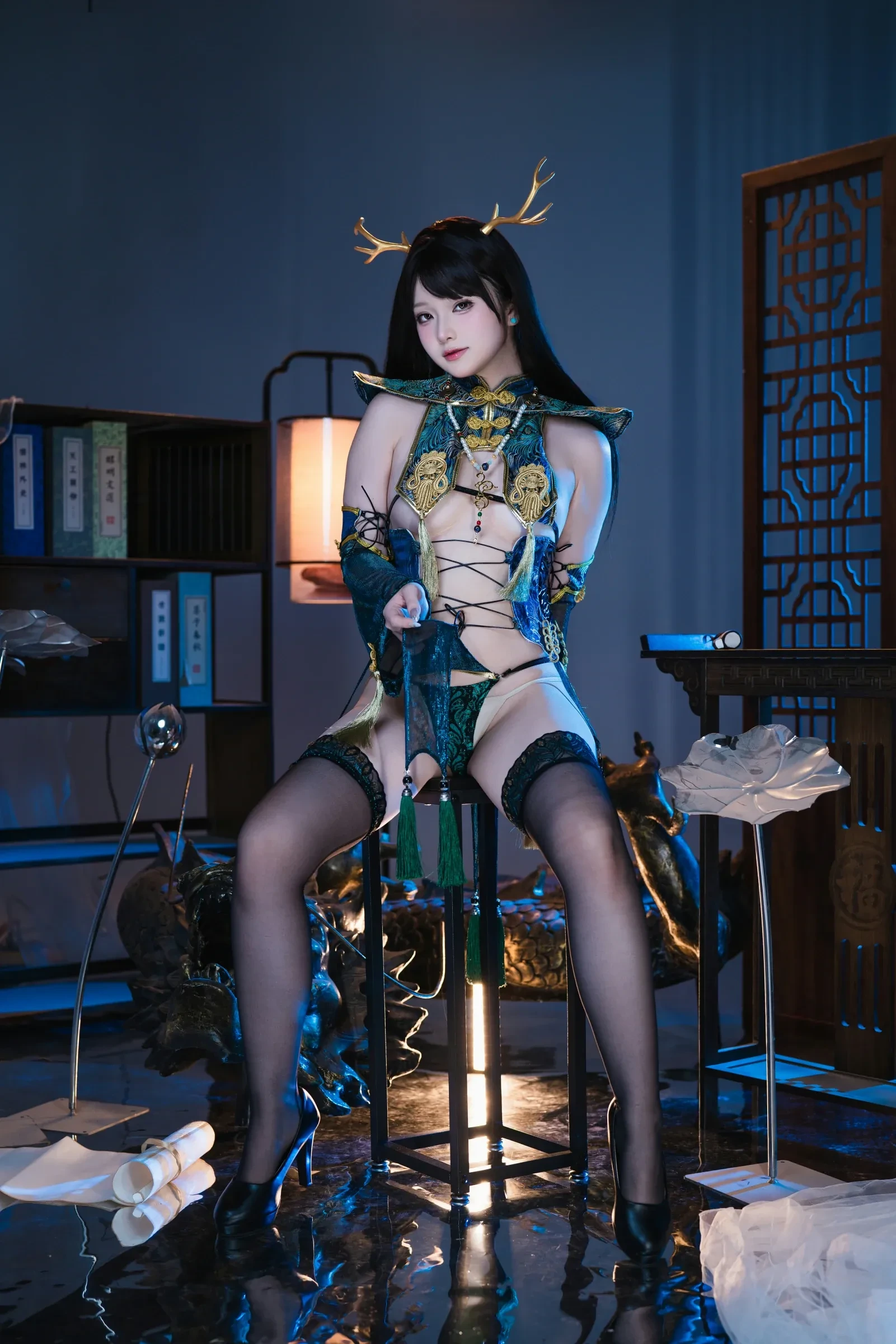 屿鱼Yukako – 珑心 [50P]插图6
