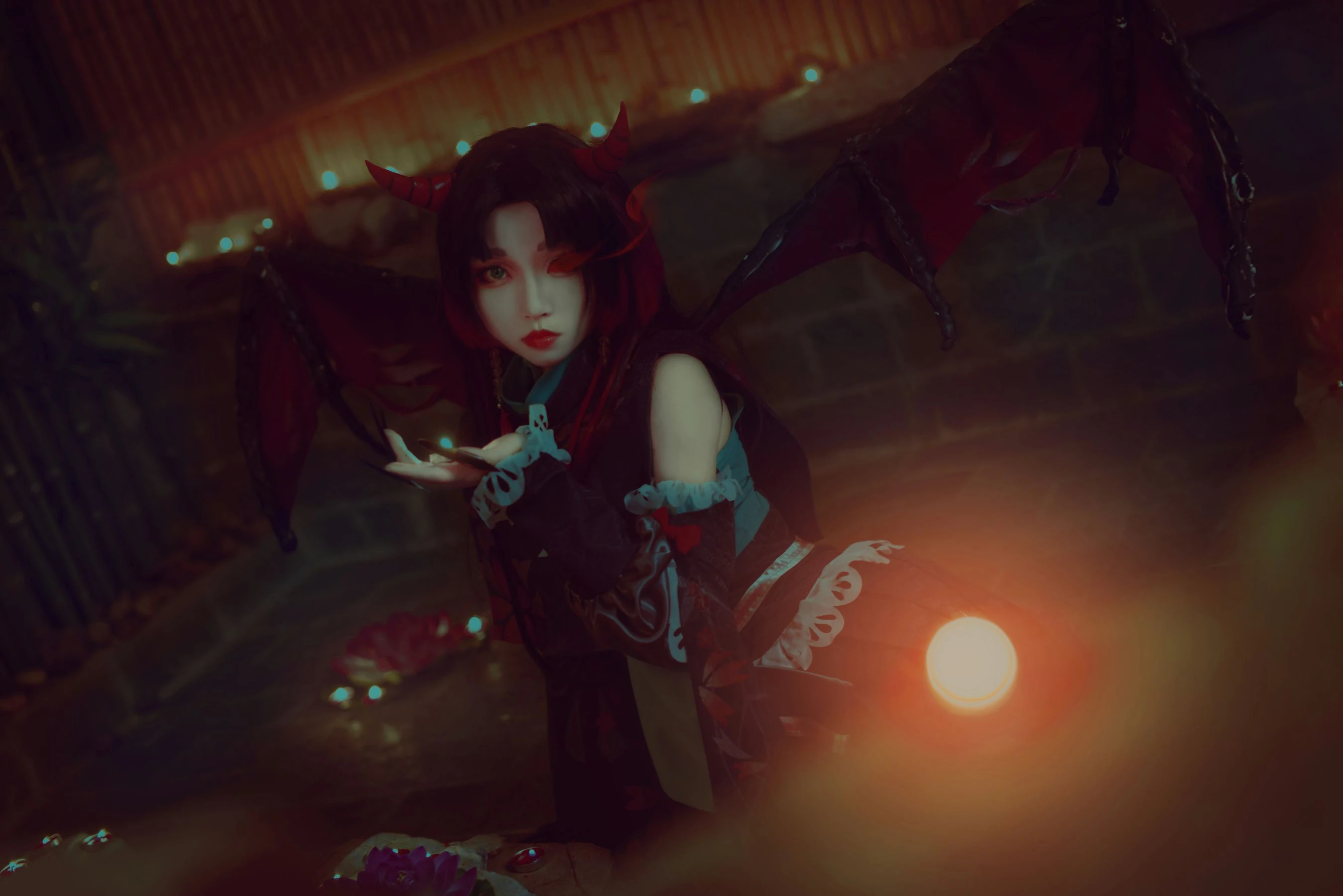 萌妹白易子教主 – 阴阳师 吸血姬插图1