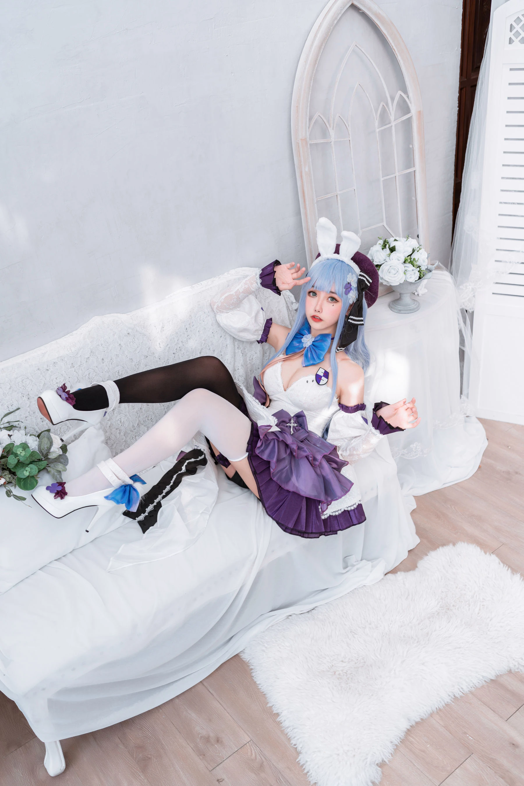 微博妹子Momoko葵葵 – HK416插图1