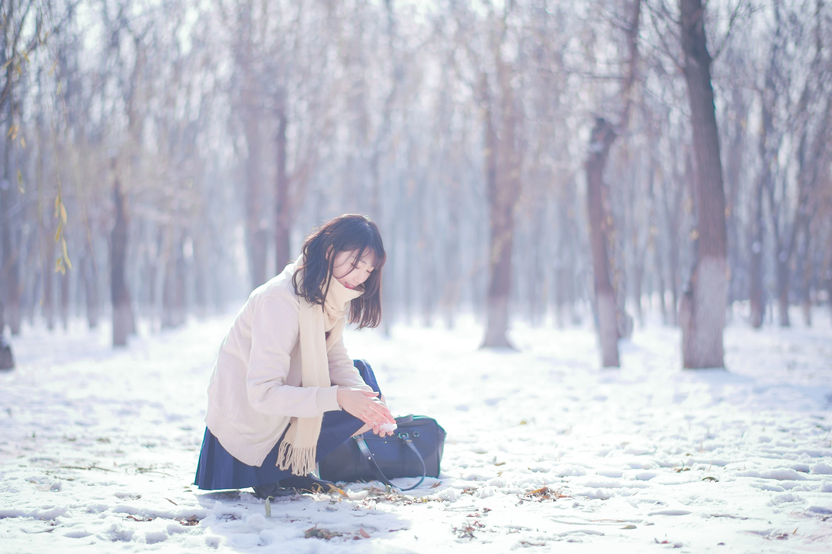 周叽是可爱兔兔 – 雪景JK [15P]高清在线欣赏-撸撸奈子