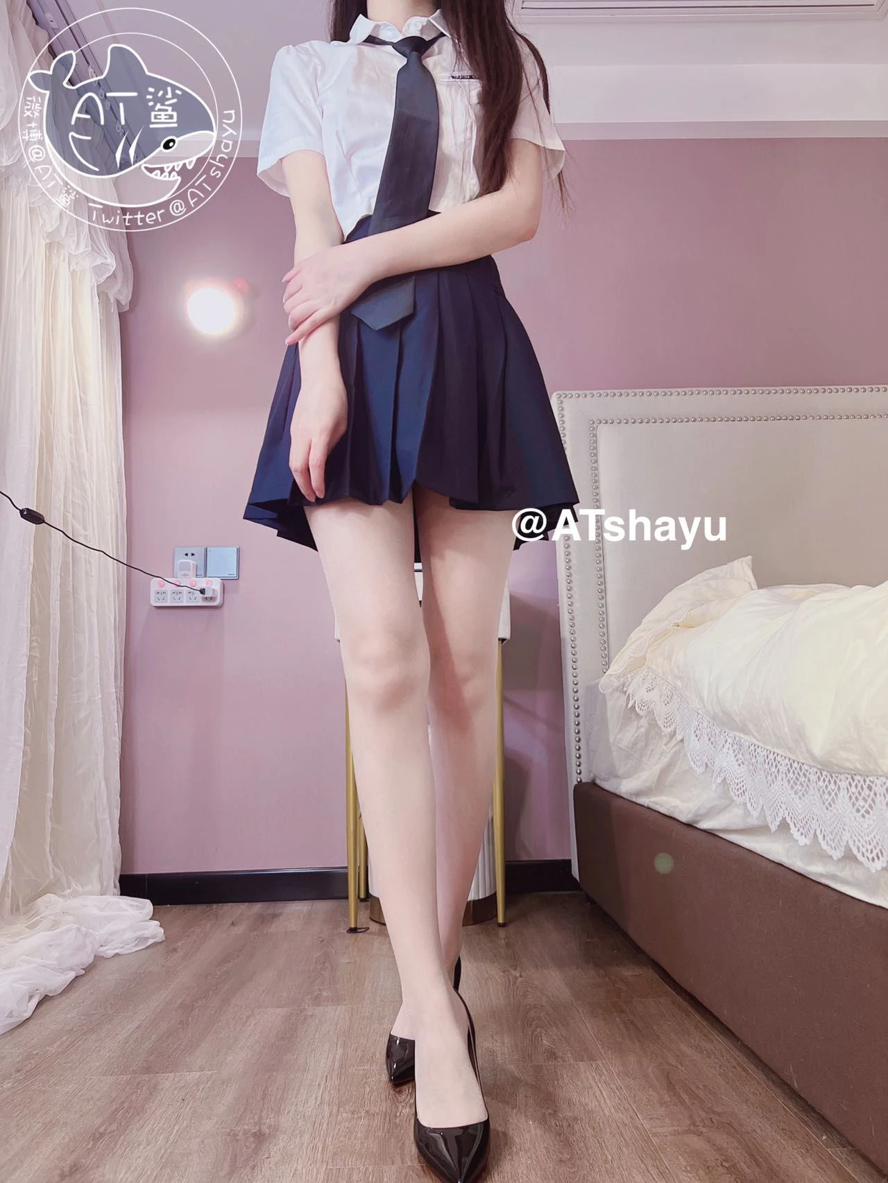AT鲨 – 性感俏佳人 [55P]插图5