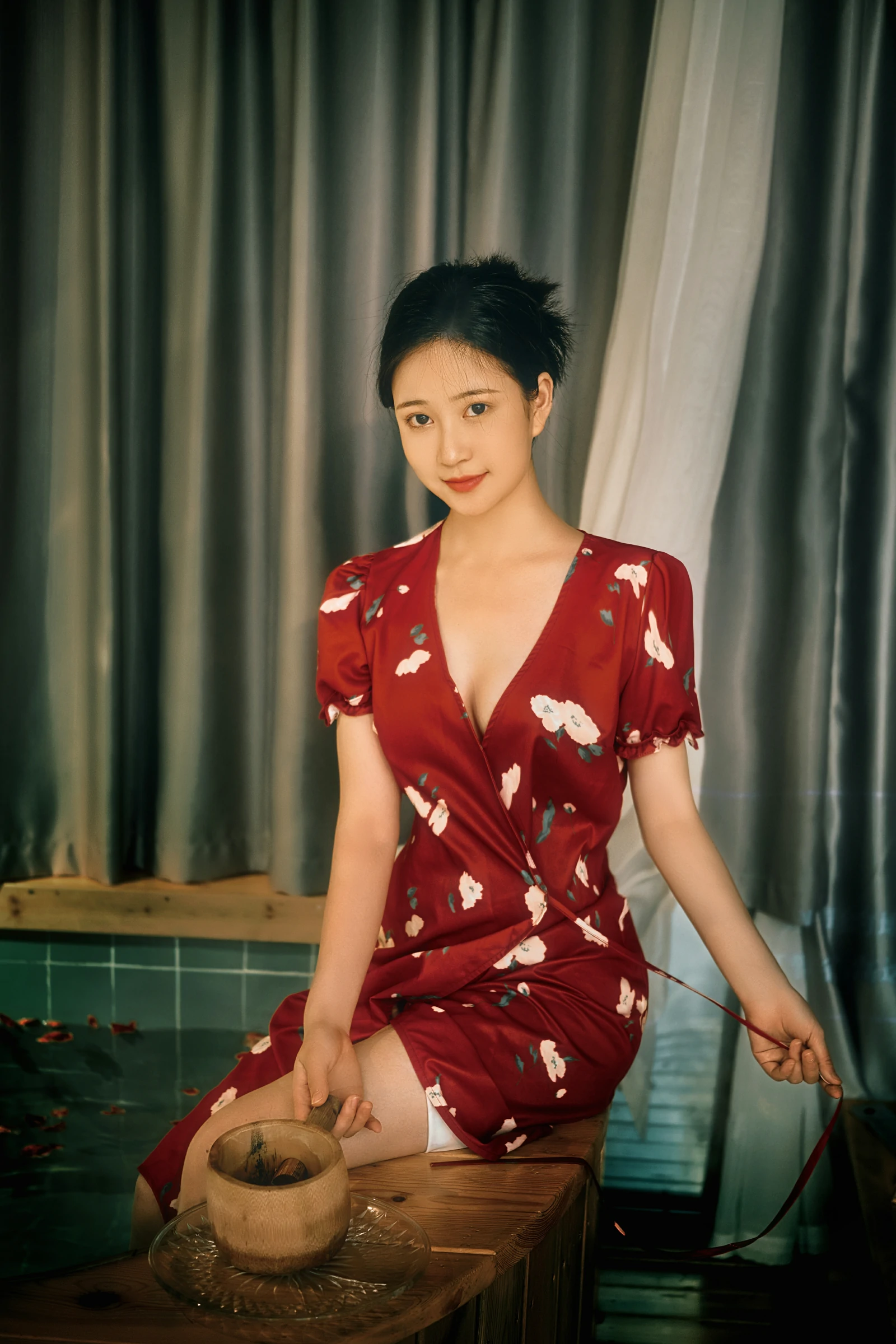 年年Nnian – 沐秋 [44P]高清在线欣赏-撸撸奈子