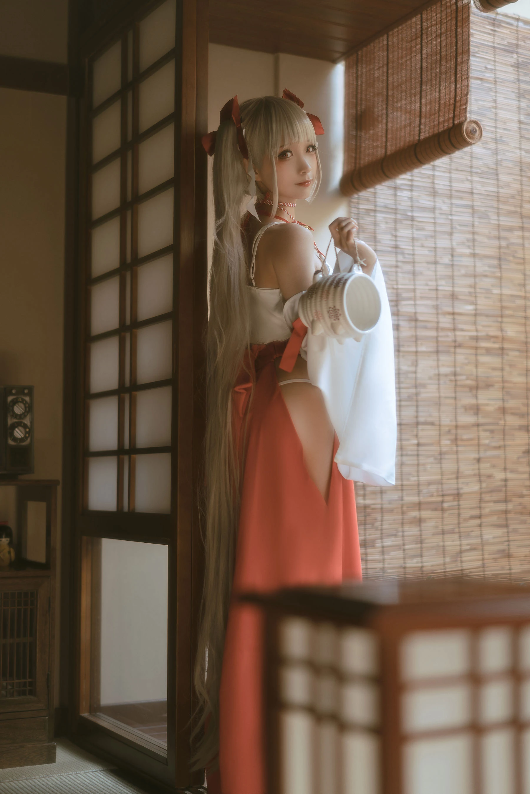 动漫博主蠢沫沫 – 可畏巫女 [55P]插图6
