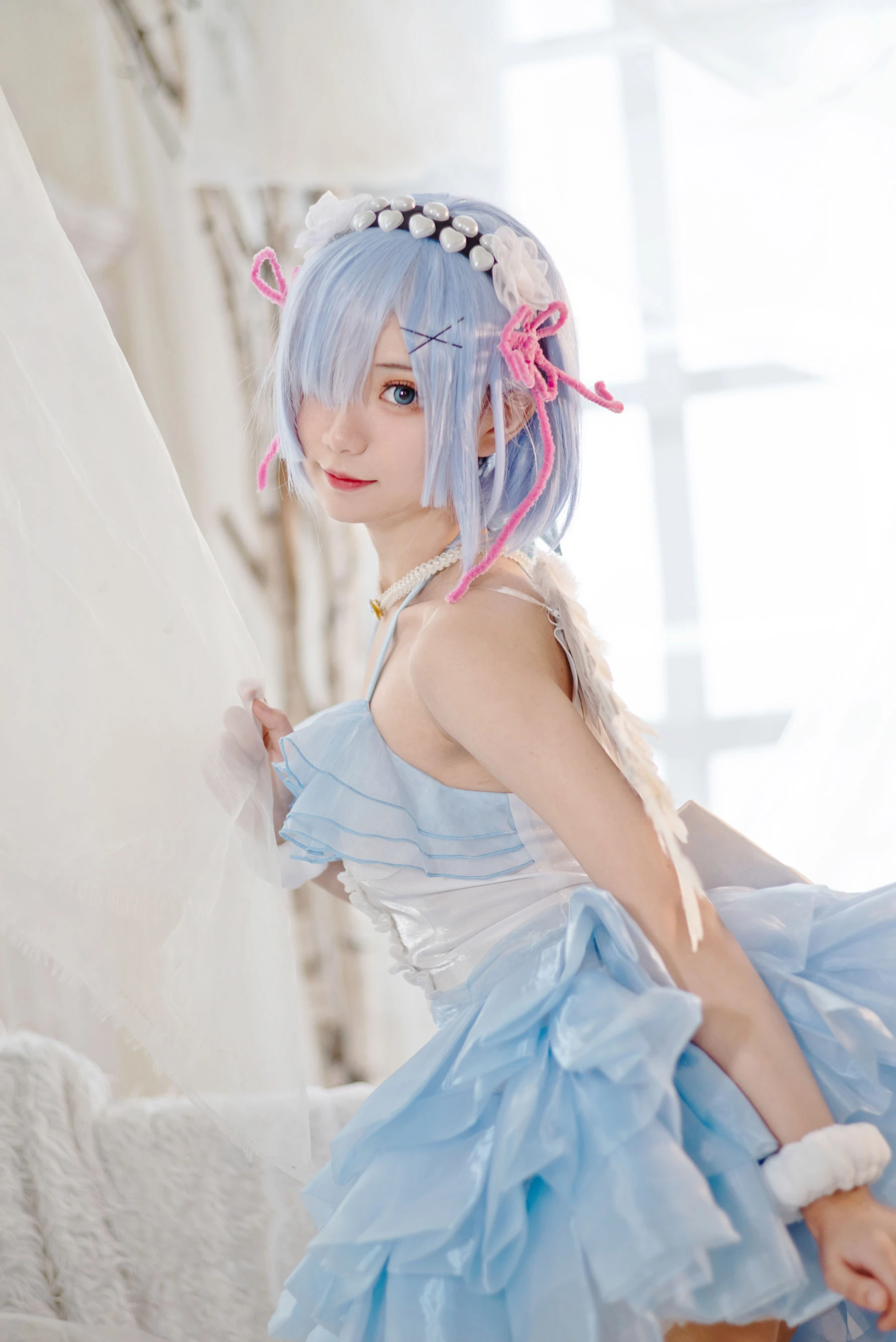 花柒Hana – 蕾姆天使插图3