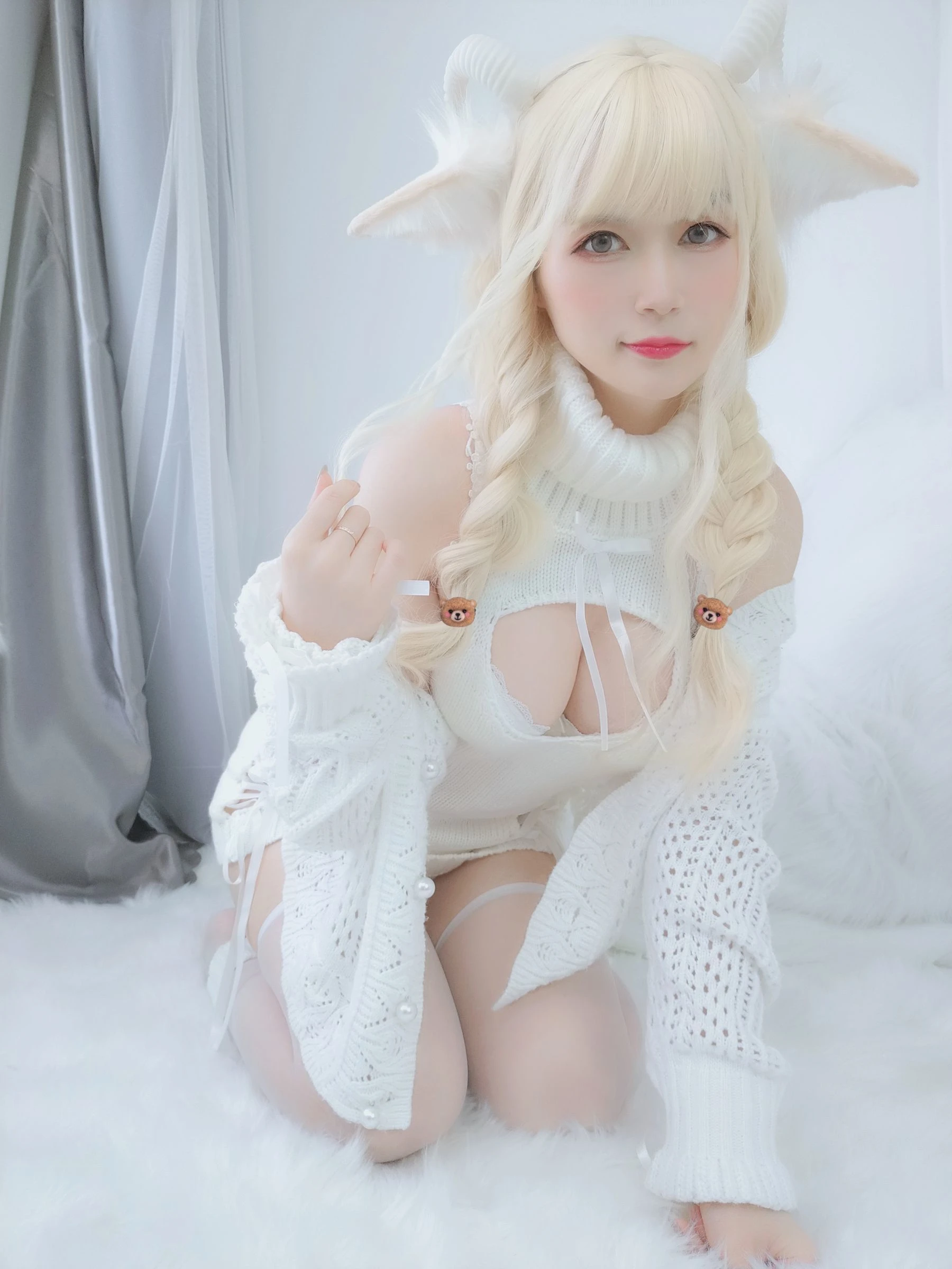 Coser小姐姐白银 – 小白羊插图7