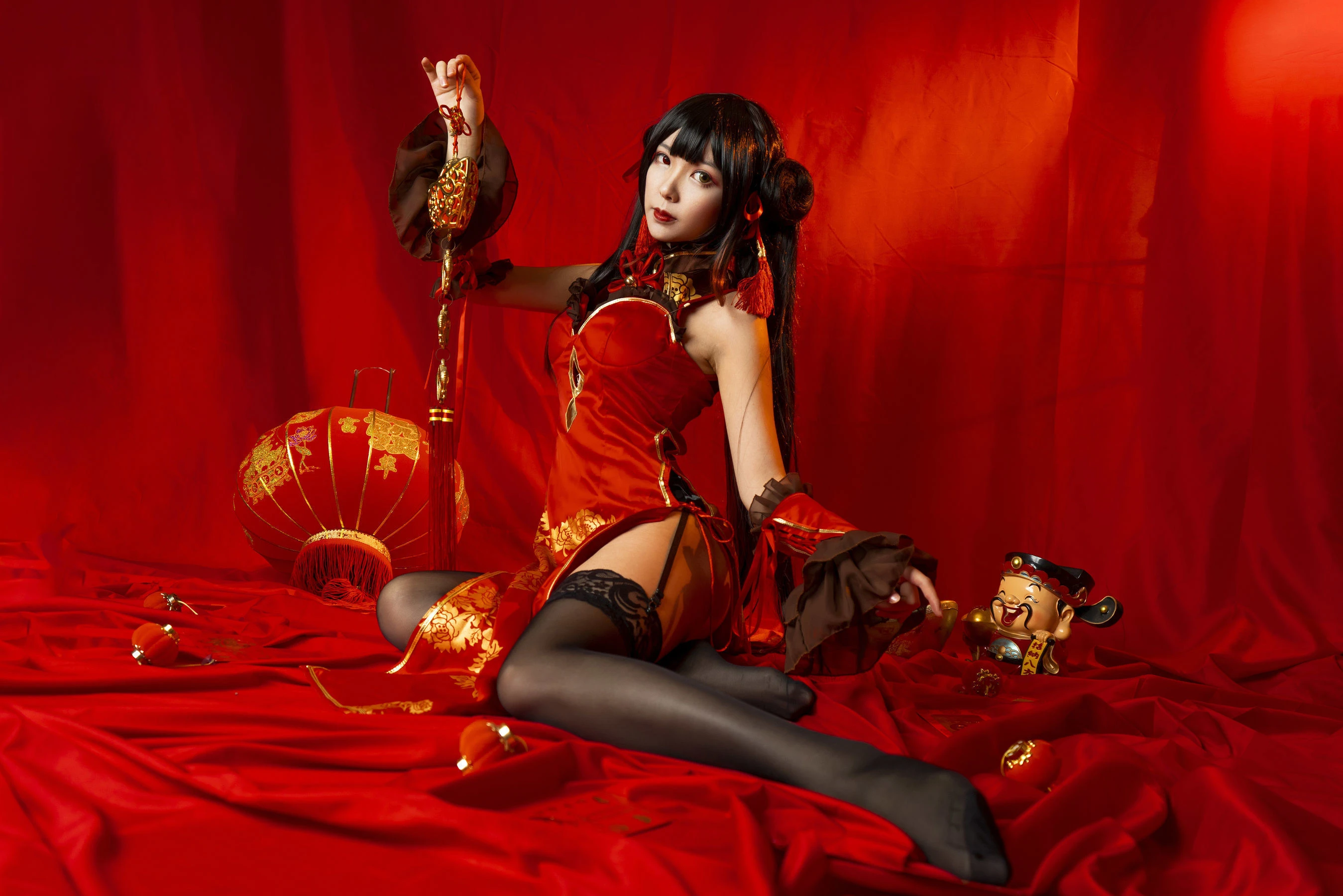 Coser小姐姐妍子坚不可摧 狂三新年插图1