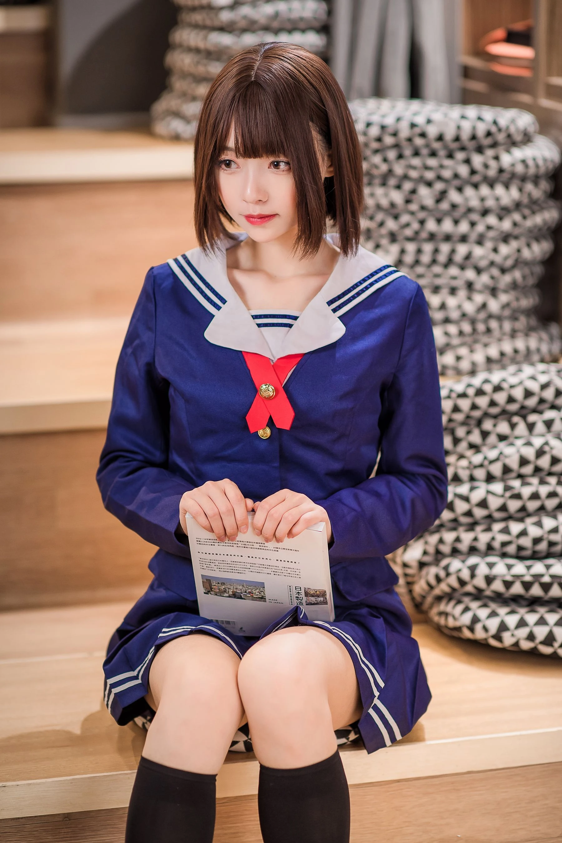 动漫博主大大卷卷小卷 – 加藤惠校服 [19P]插图2