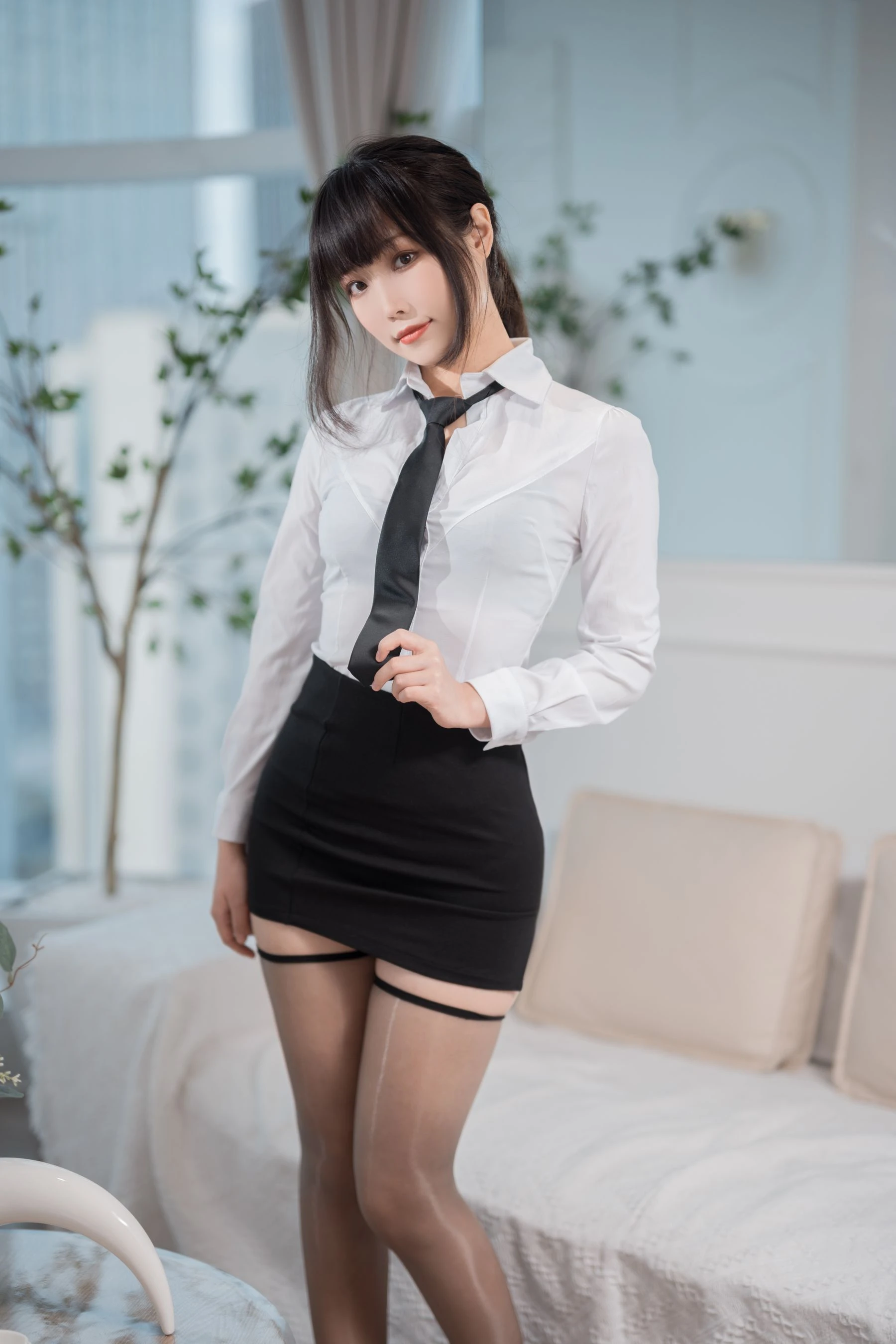 Cosplay汪知子 – OL黑丝 [55P]插图4