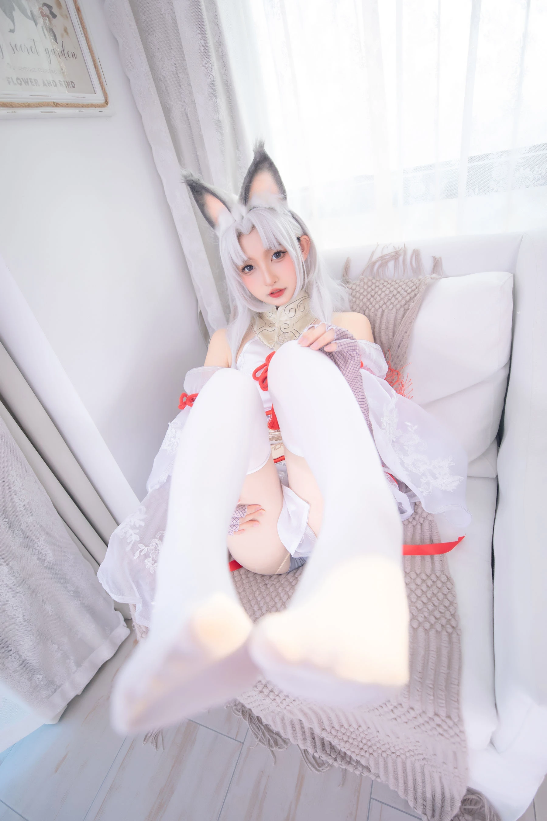 萝莉神楽板真冬 白丝胡桃 [75P]插图2