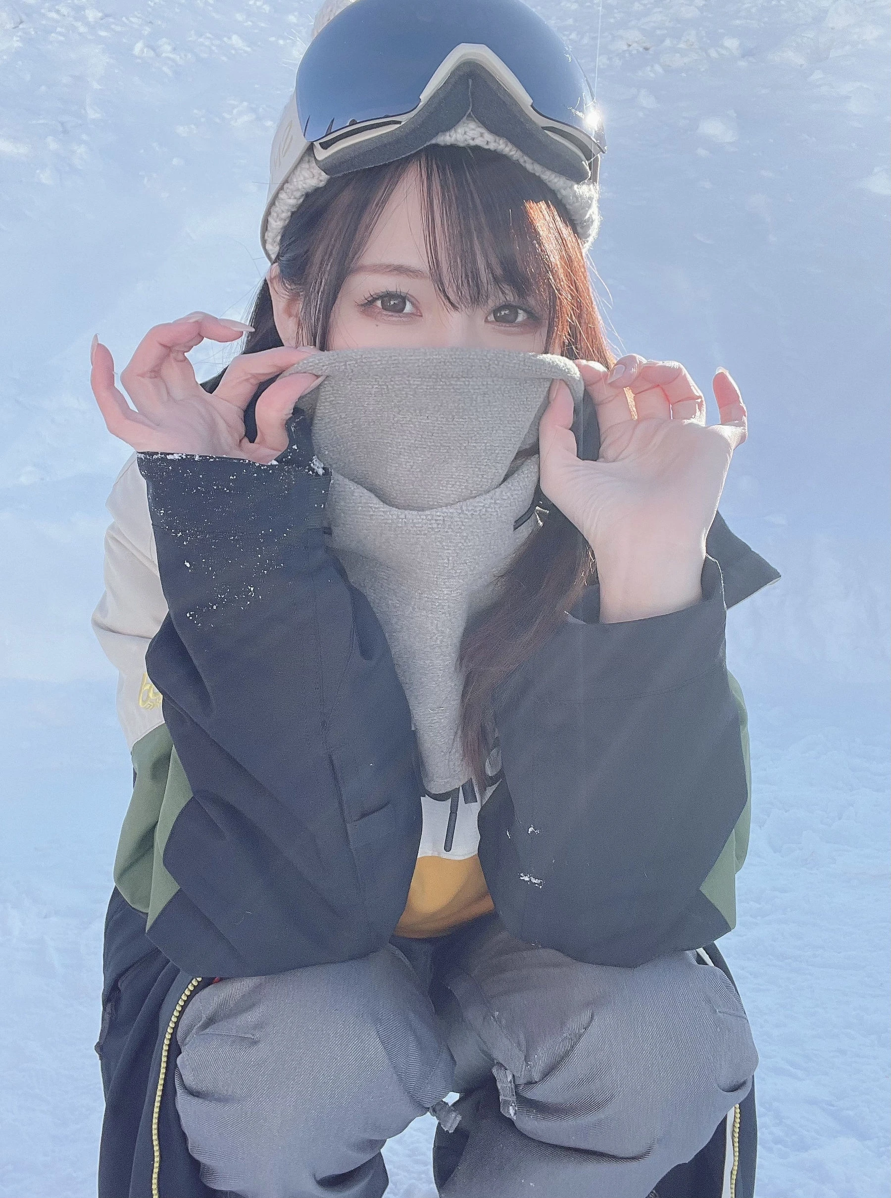 日本甜美COSERけんけん[fantia] 20220131-スノボウェア高清在线欣赏-撸撸奈子
